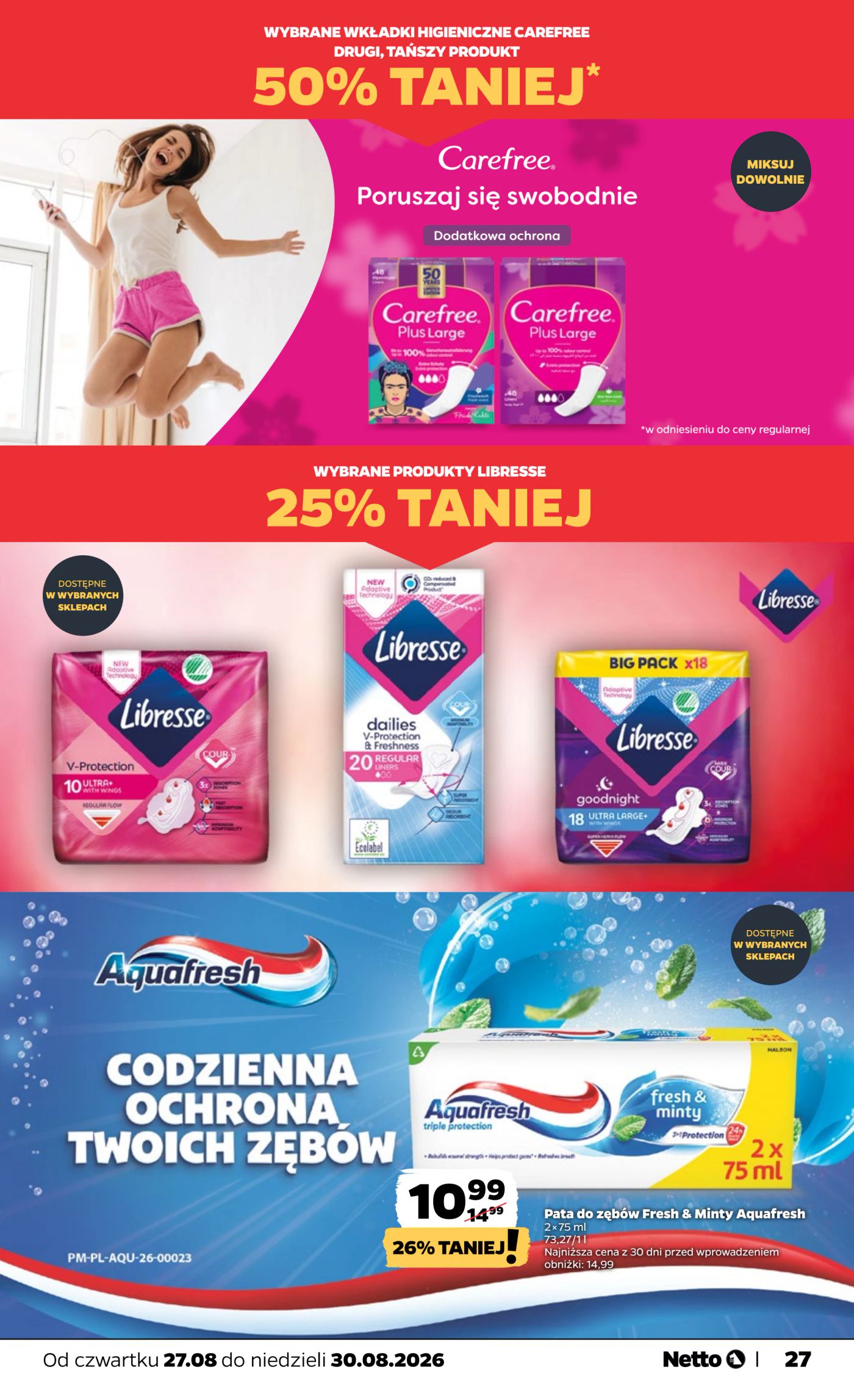 netto - Nowa gazetka Netto - Food ważna od 27.08.2026 do 30.08.2026 - page: 27