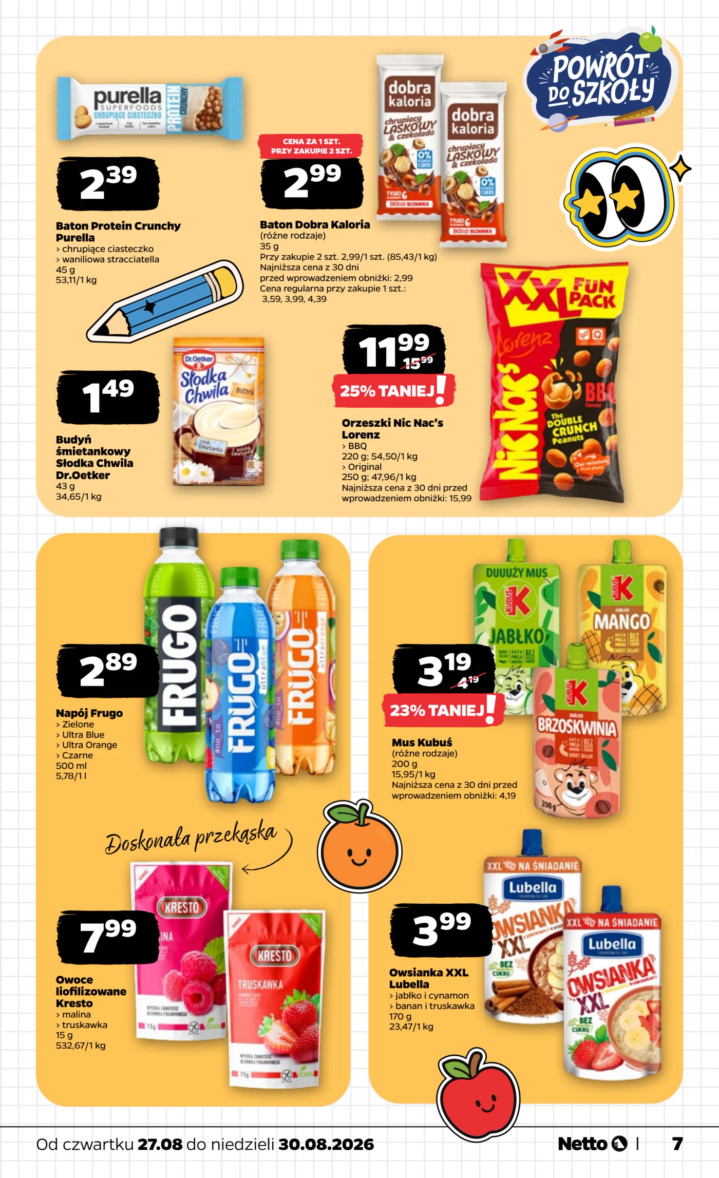 netto - Nowa gazetka Netto - Food ważna od 27.08.2026 do 30.08.2026 - page: 7