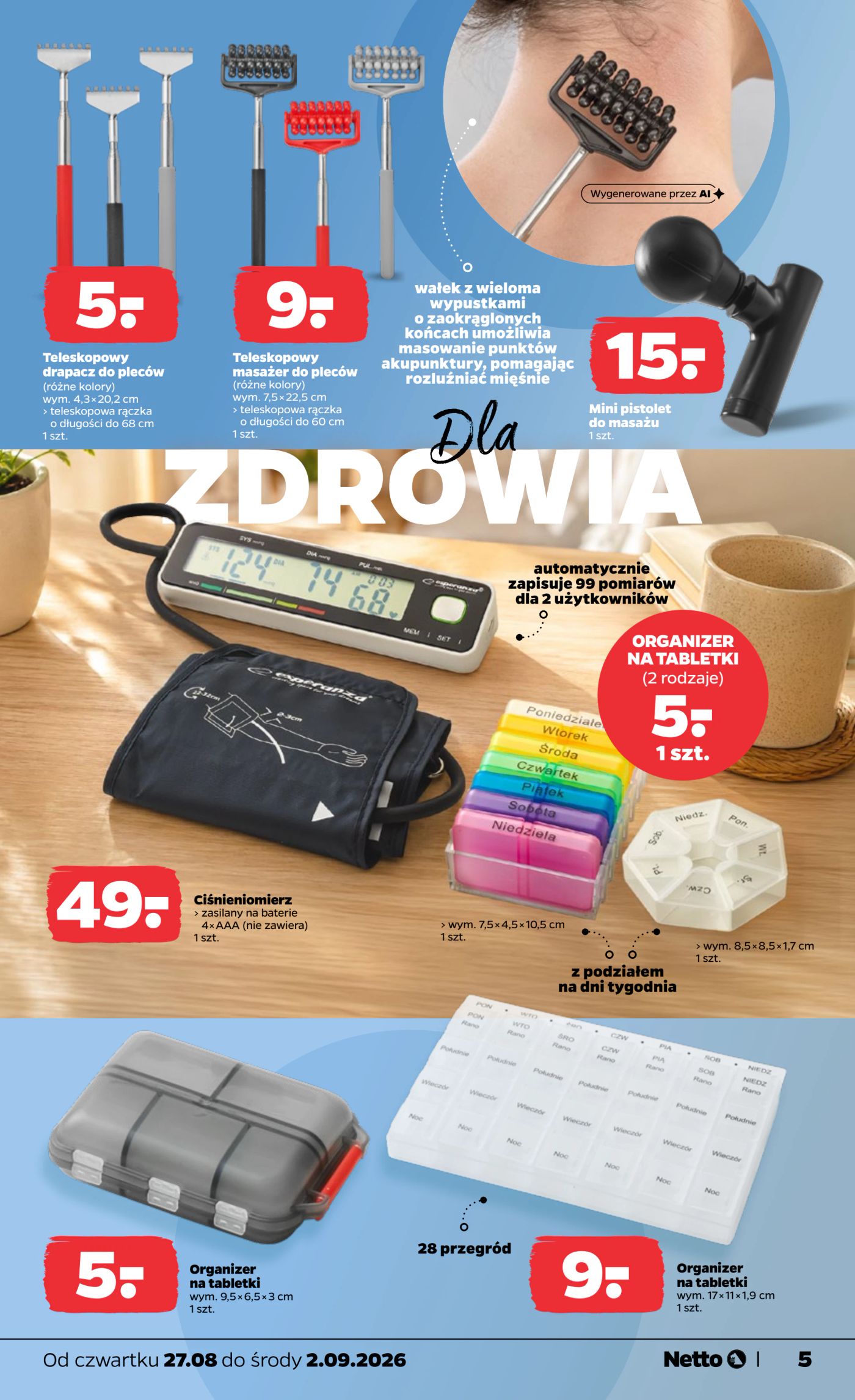 netto - Nowa gazetka Netto - Non Food ważna od 27.08.2026 do 02.09.2026 - page: 5