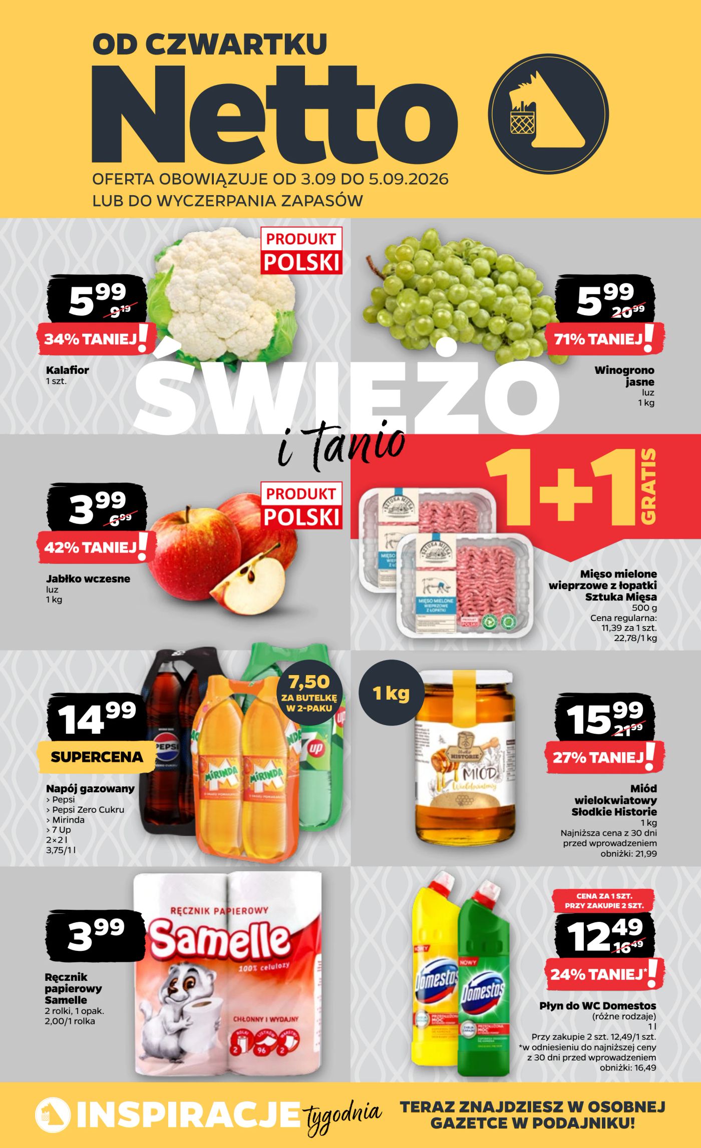 netto - Nowa gazetka Netto ważna od 03.09.2026 do 05.09.2026