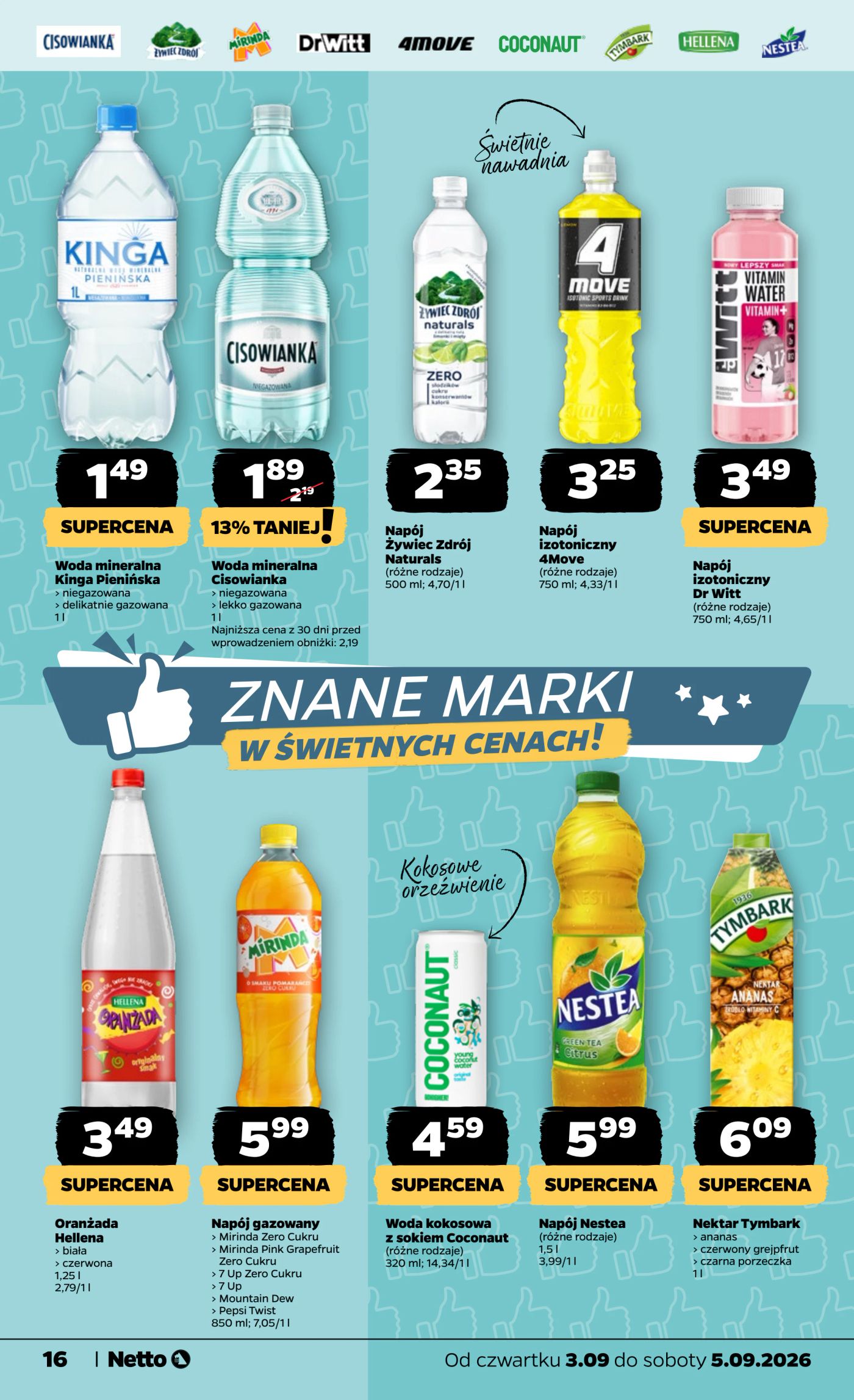 netto - Nowa gazetka Netto ważna od 03.09.2026 do 05.09.2026 - page: 16