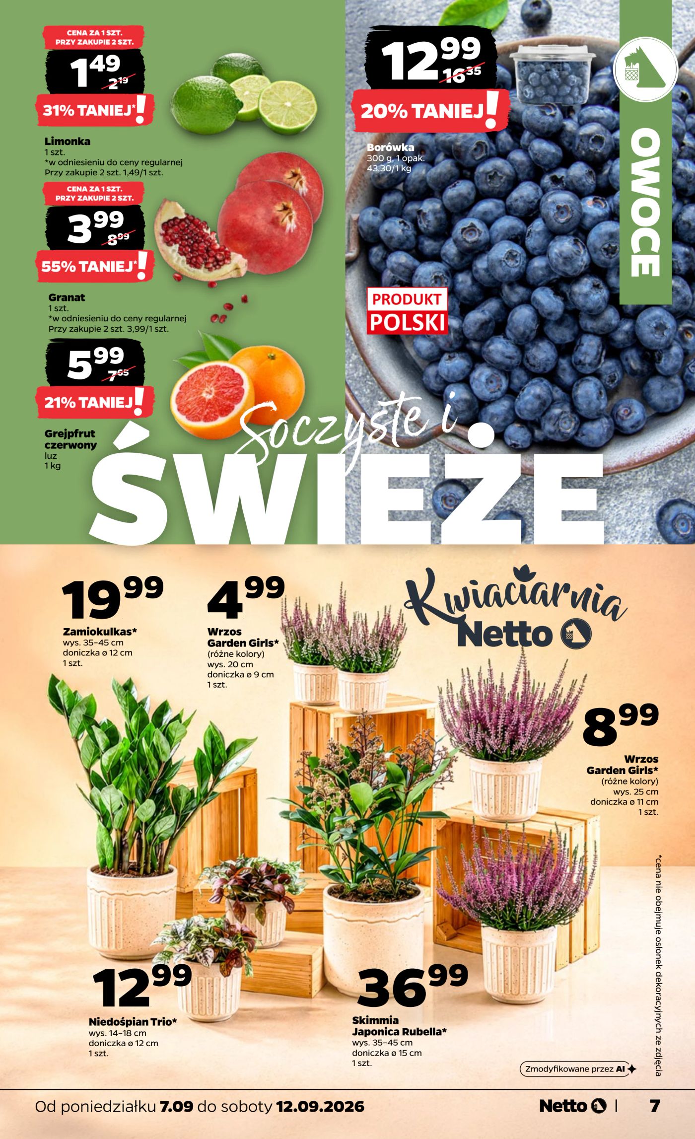 netto - Nowa gazetka Netto ważna od 07.09.2026 do 12.09.2026 - page: 7