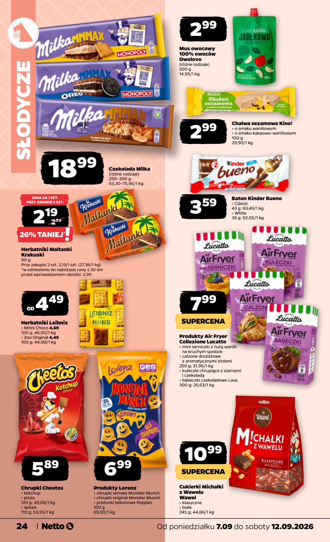 netto - Nowa gazetka Netto ważna od 07.09.2026 do 12.09.2026 - page: 24