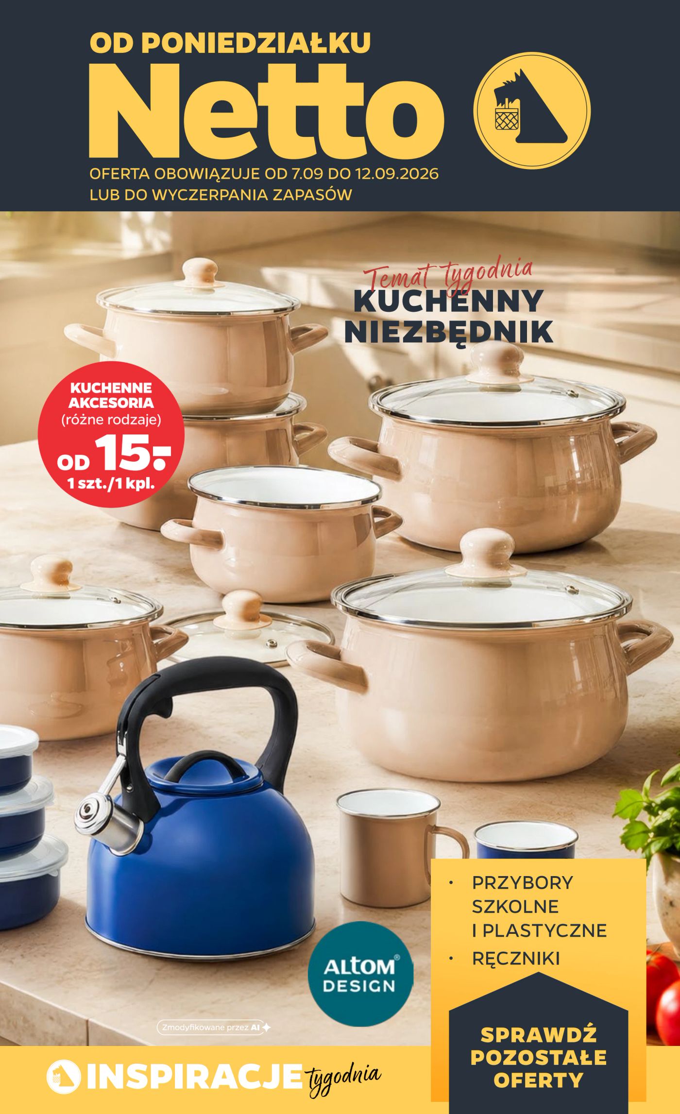 netto - Nowa gazetka Netto - Non Food ważna od 07.09.2026 do 12.09.2026 - page: 1
