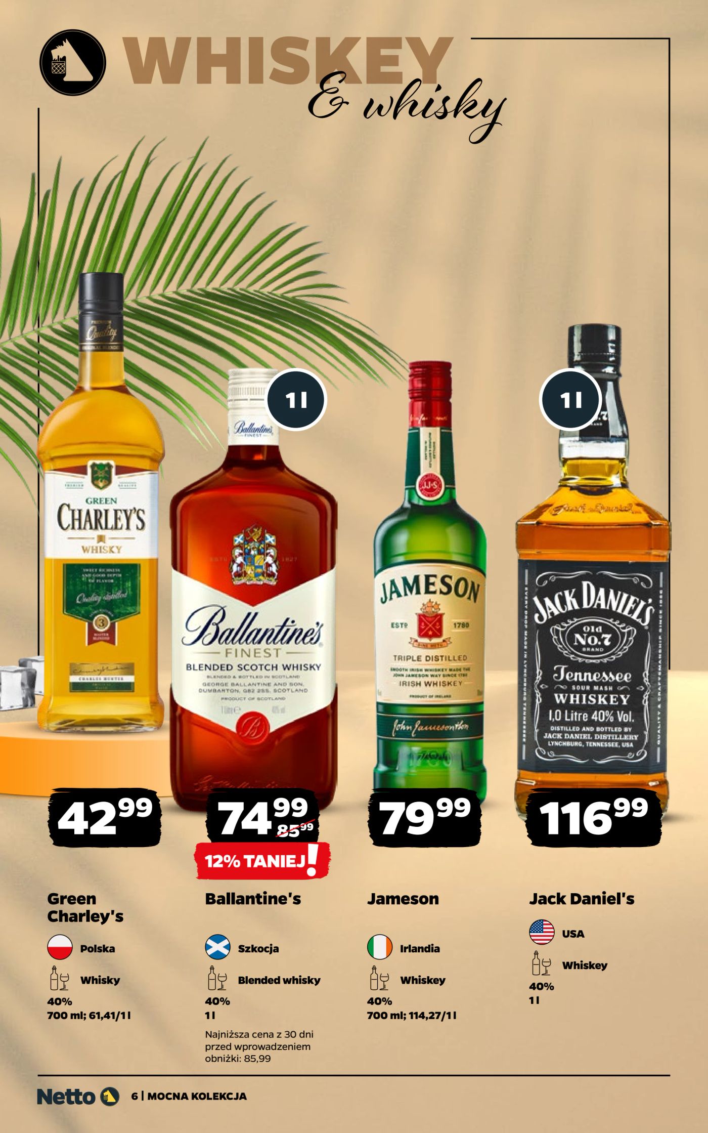 netto - Aktualna gazetka Netto - Mocne alkohole ważna od 14.09.2026 do 26.09.2026 - page: 6
