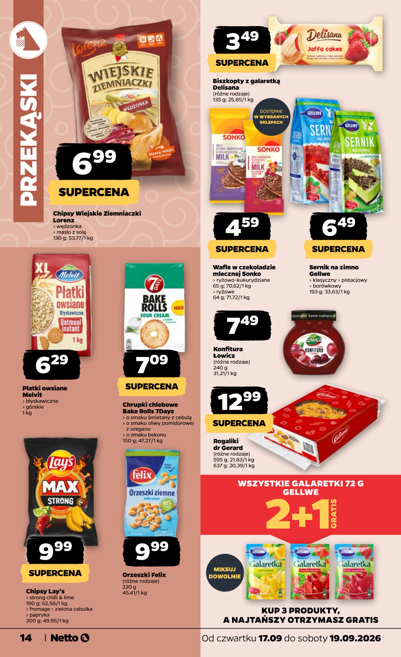 netto - Nowa gazetka Netto - Food ważna od 17.09.2026 do 19.09.2026 - page: 14