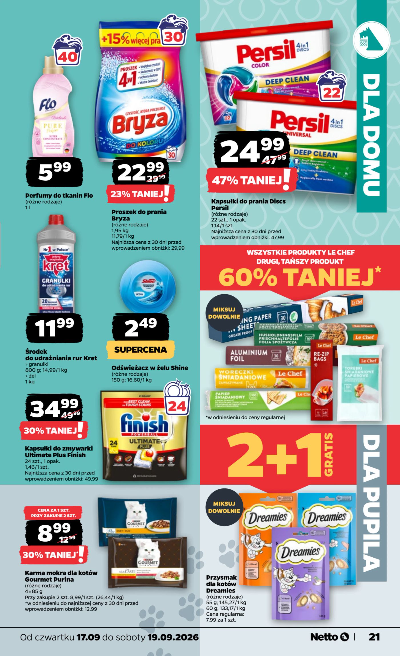 netto - Nowa gazetka Netto - Food ważna od 17.09.2026 do 19.09.2026 - page: 21