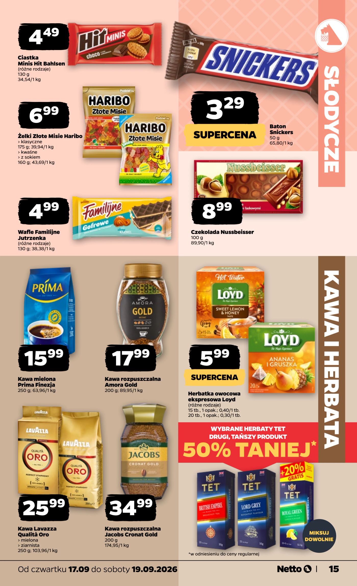 netto - Nowa gazetka Netto - Food ważna od 17.09.2026 do 19.09.2026 - page: 15