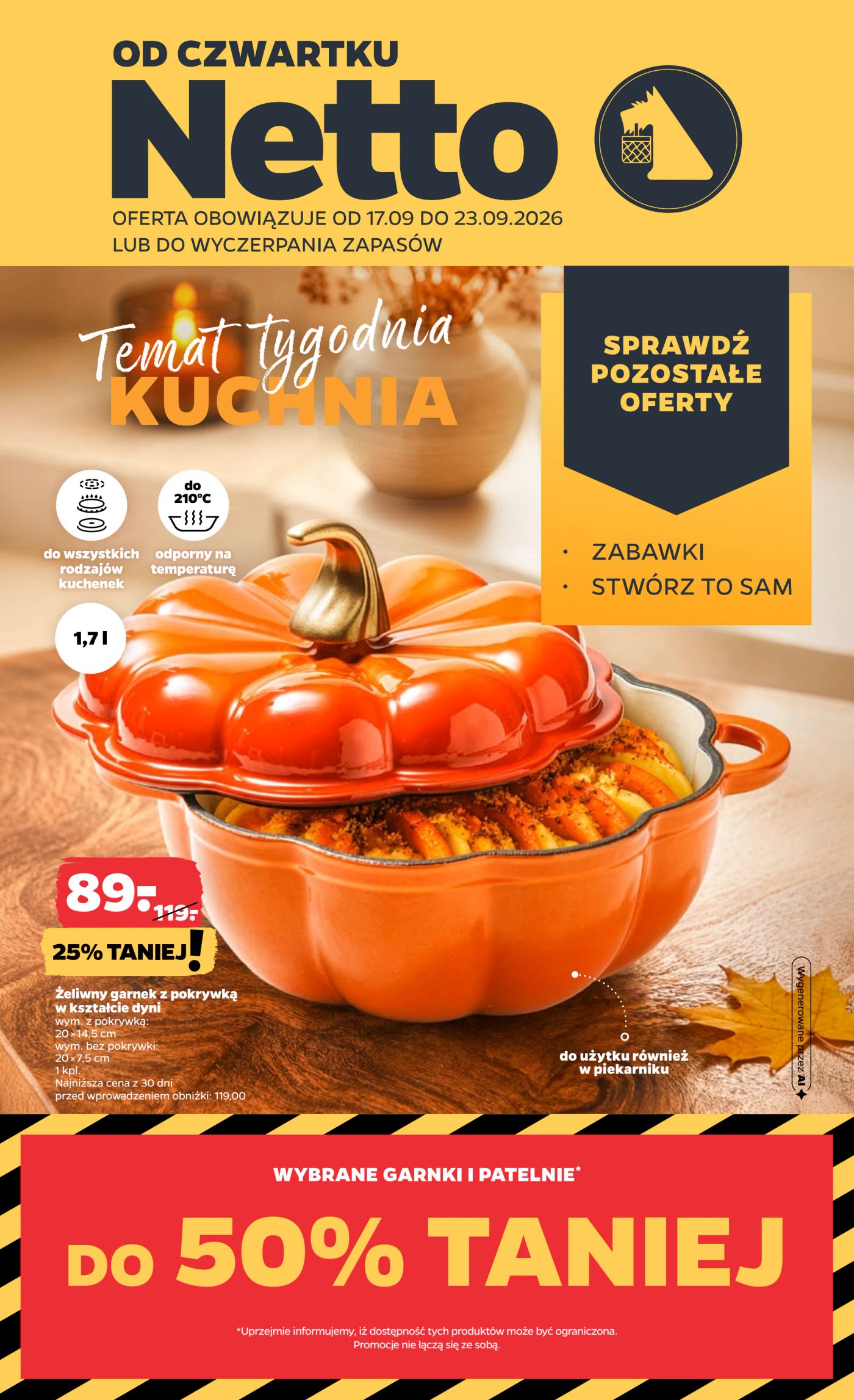 netto - Nowa gazetka Netto - Non Food ważna od 17.09.2026 do 23.09.2026