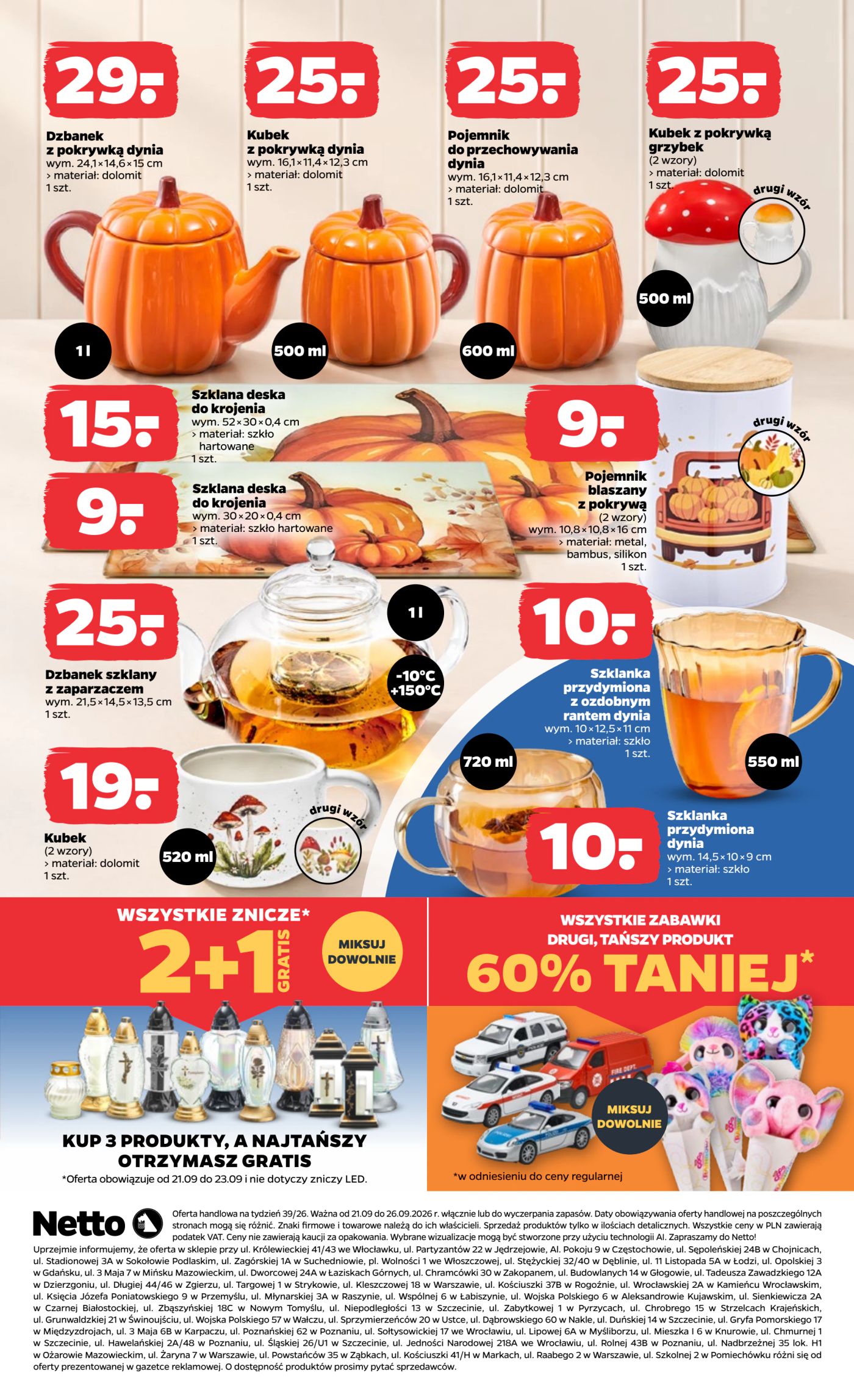 netto - Nowa gazetka Netto - Non Food ważna od 21.09.2026 do 26.09.2026 - page: 3