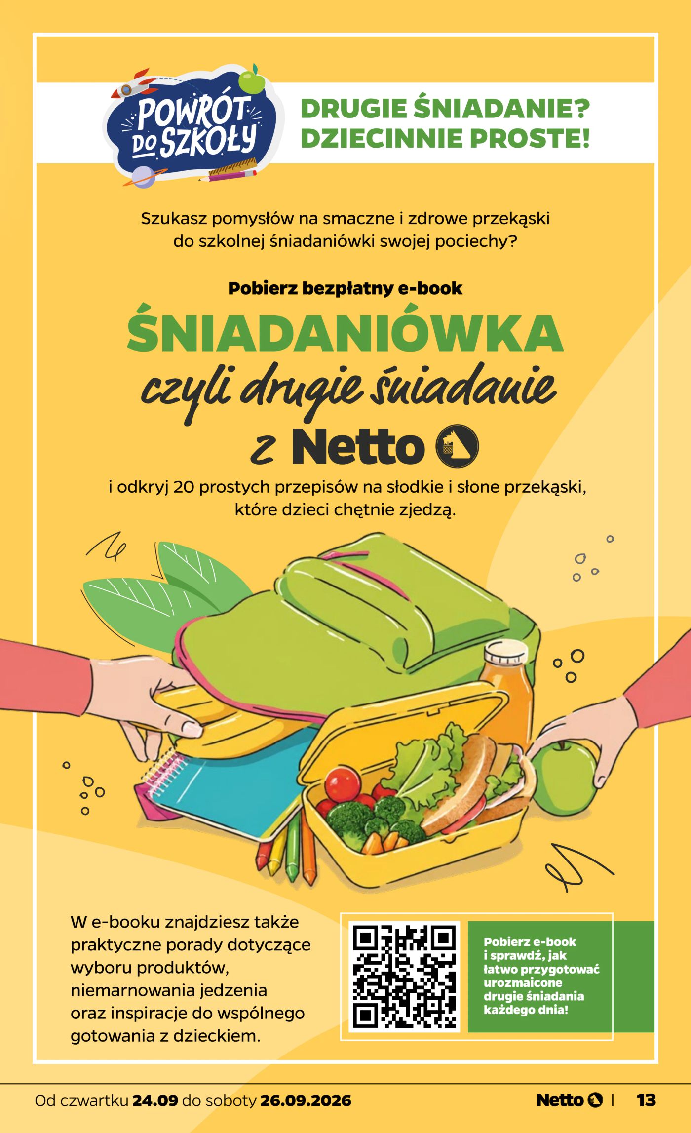 netto - Nowa gazetka Netto - Food ważna od 24.09.2026 do 26.09.2026 - page: 13