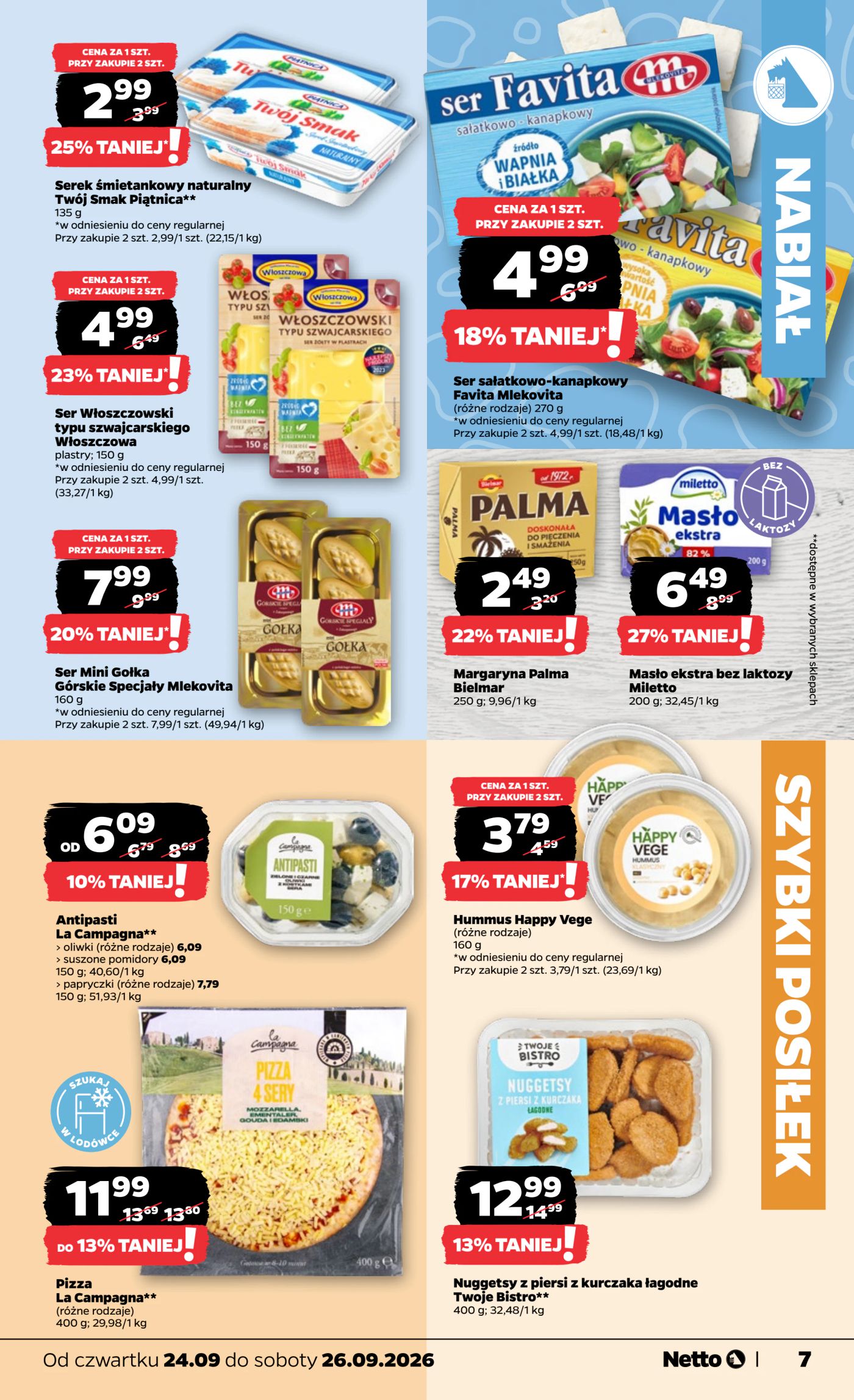 netto - Nowa gazetka Netto - Food ważna od 24.09.2026 do 26.09.2026 - page: 7