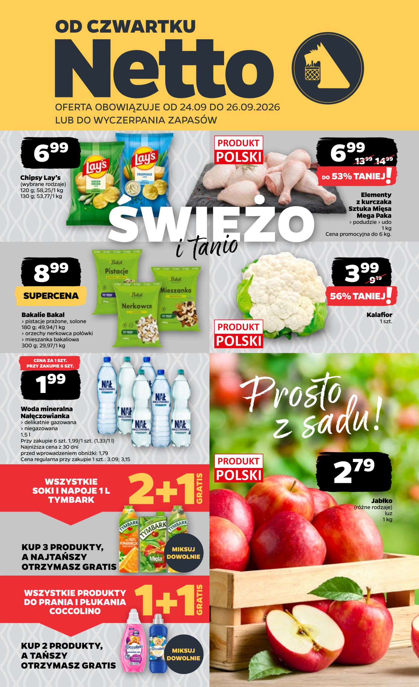 netto - Nowa gazetka Netto - Food ważna od 24.09.2026 do 26.09.2026