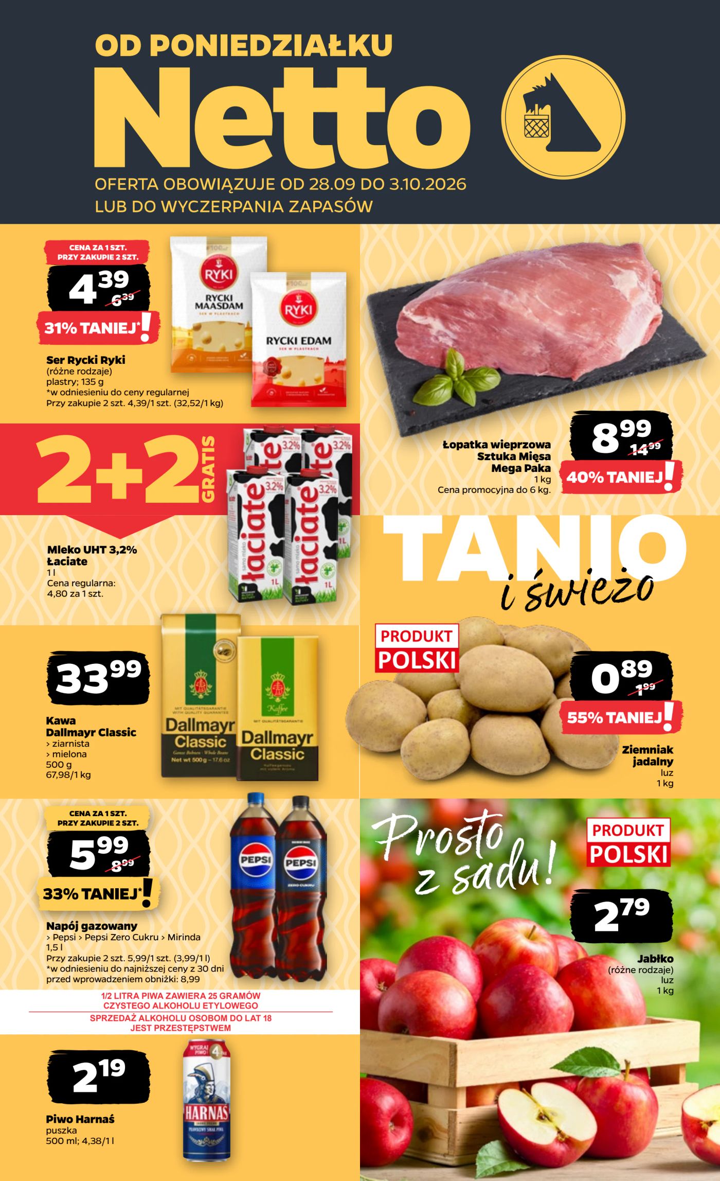 netto - Nowa gazetka Netto ważna od 28.09.2026 do 03.10.2026