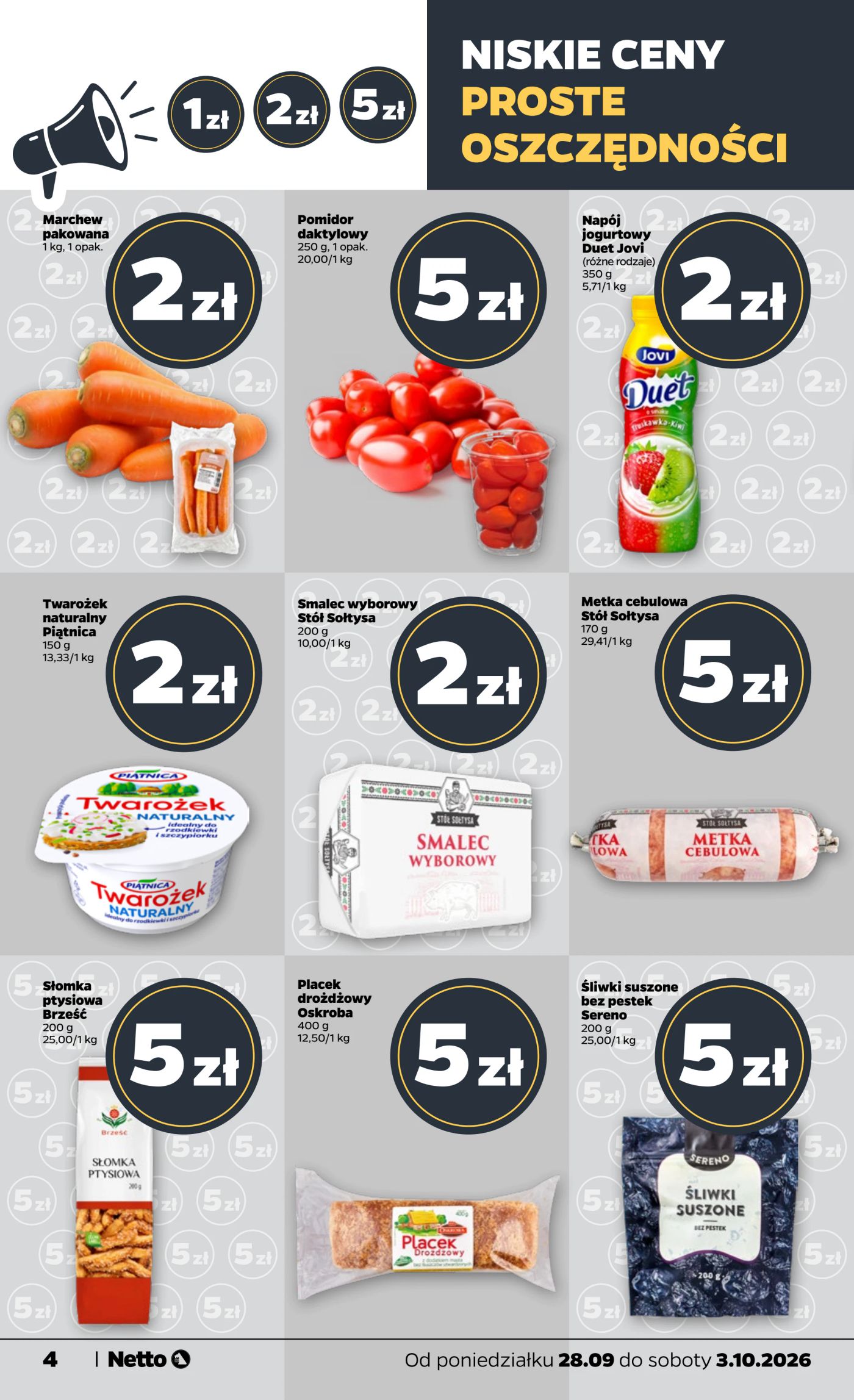 netto - Nowa gazetka Netto ważna od 28.09.2026 do 03.10.2026 - page: 4