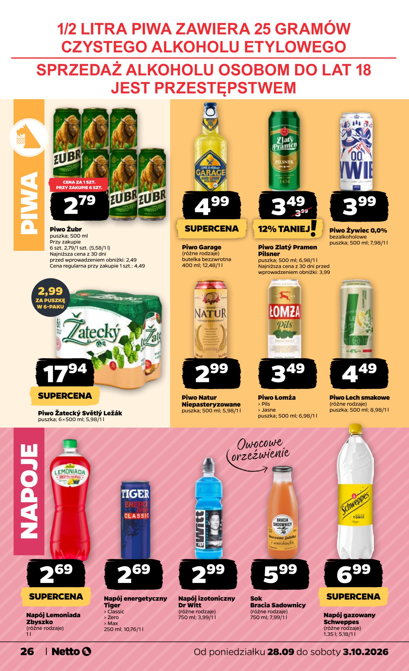 netto - Nowa gazetka Netto ważna od 28.09.2026 do 03.10.2026 - page: 26