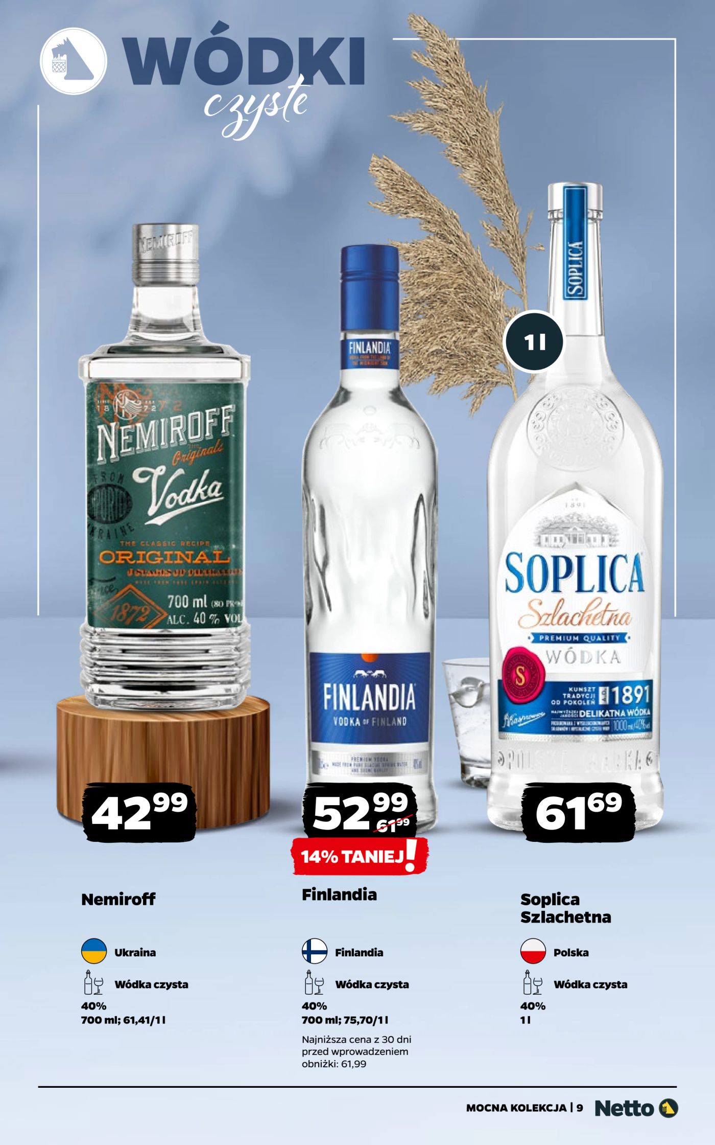netto - Aktualna gazetka Netto - Mocne alkohole ważna od 28.09.2026 do 10.10.2026 - page: 9