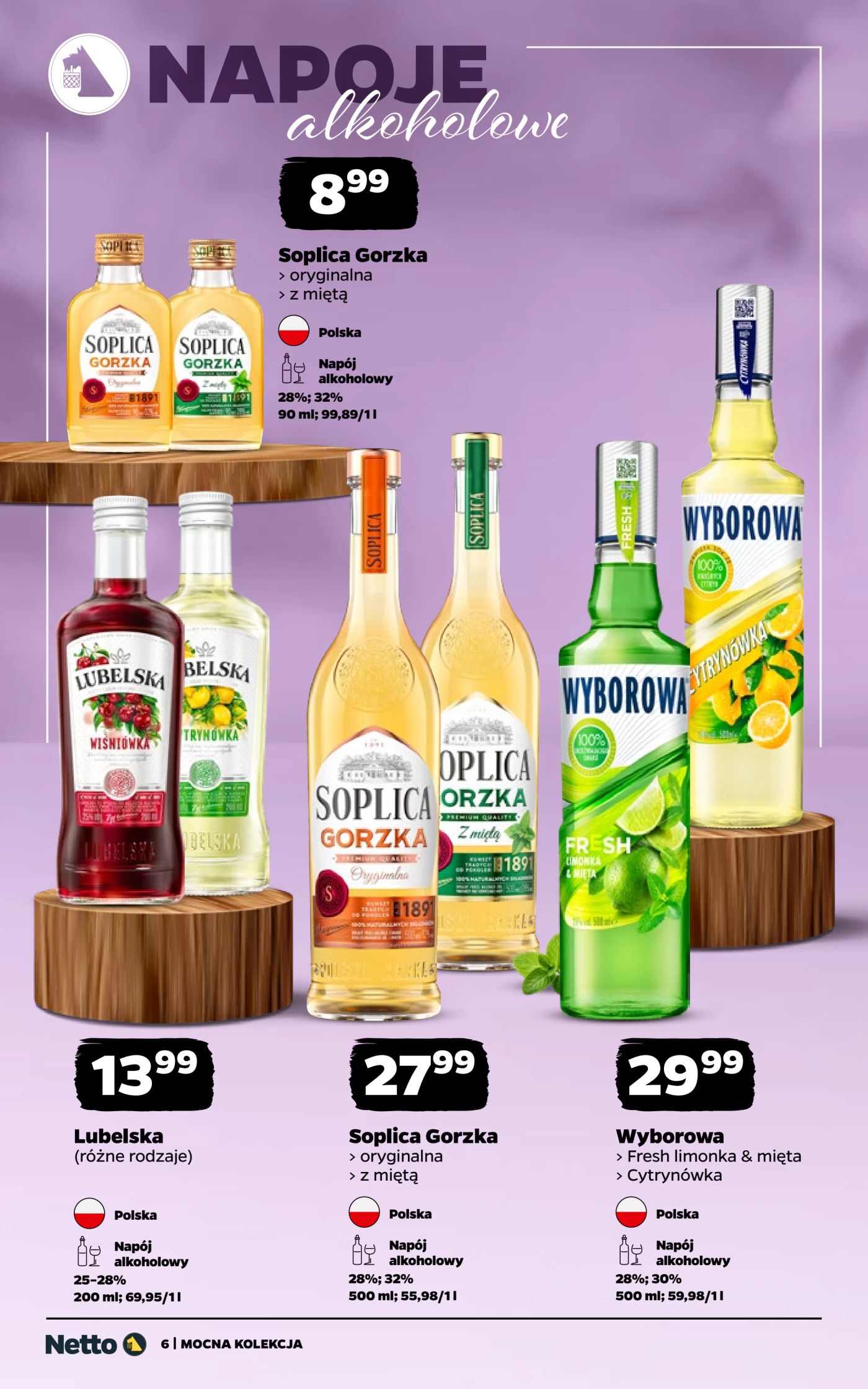 netto - Aktualna gazetka Netto - Mocne alkohole ważna od 28.09.2026 do 10.10.2026 - page: 6