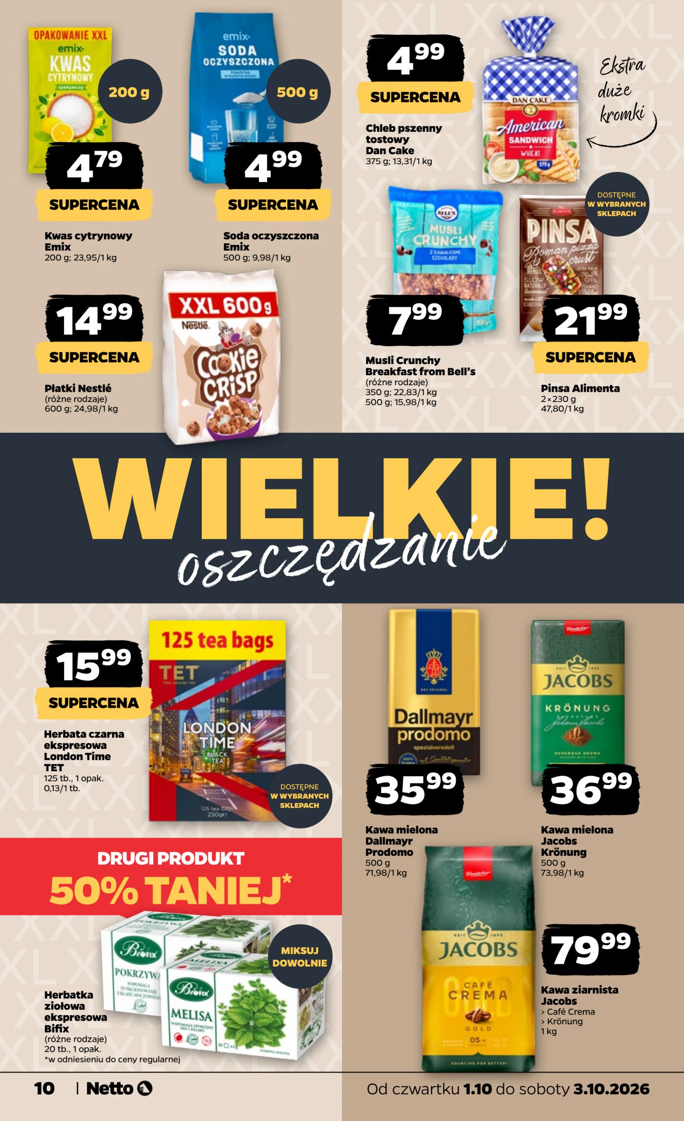 netto - Nowa gazetka Netto - Food ważna od 01.10.2026 do 03.10.2026 - page: 10