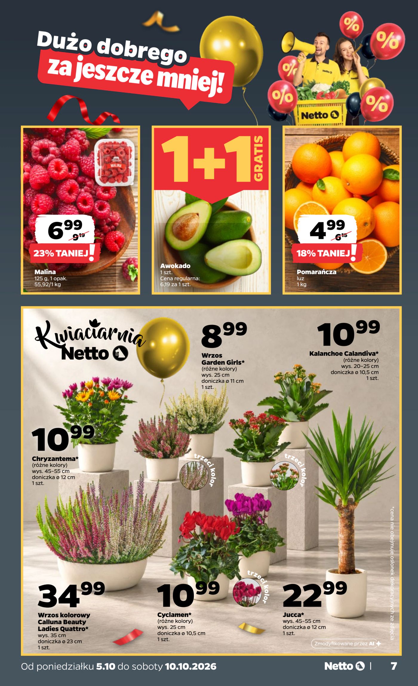 netto - Nowa gazetka Netto - Food ważna od 05.10.2026 do 10.10.2026 - page: 7