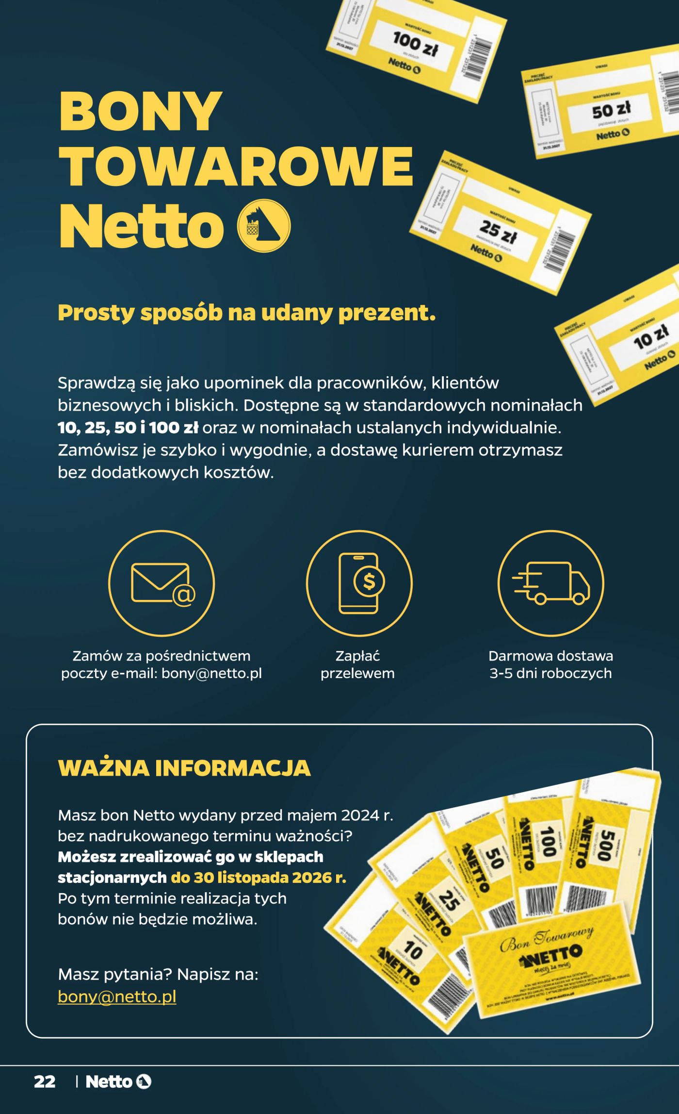 netto - Nowa gazetka Netto - Food ważna od 05.10.2026 do 10.10.2026 - page: 22
