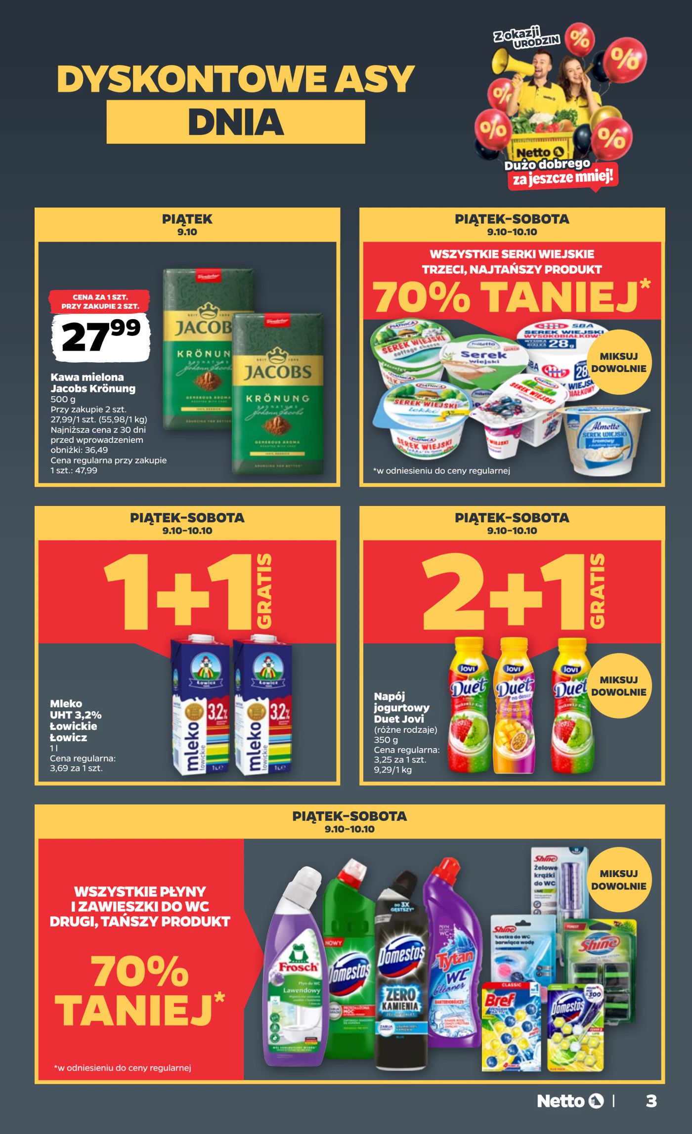 netto - Nowa gazetka Netto - Food ważna od 08.10.2026 do 10.10.2026 - page: 3