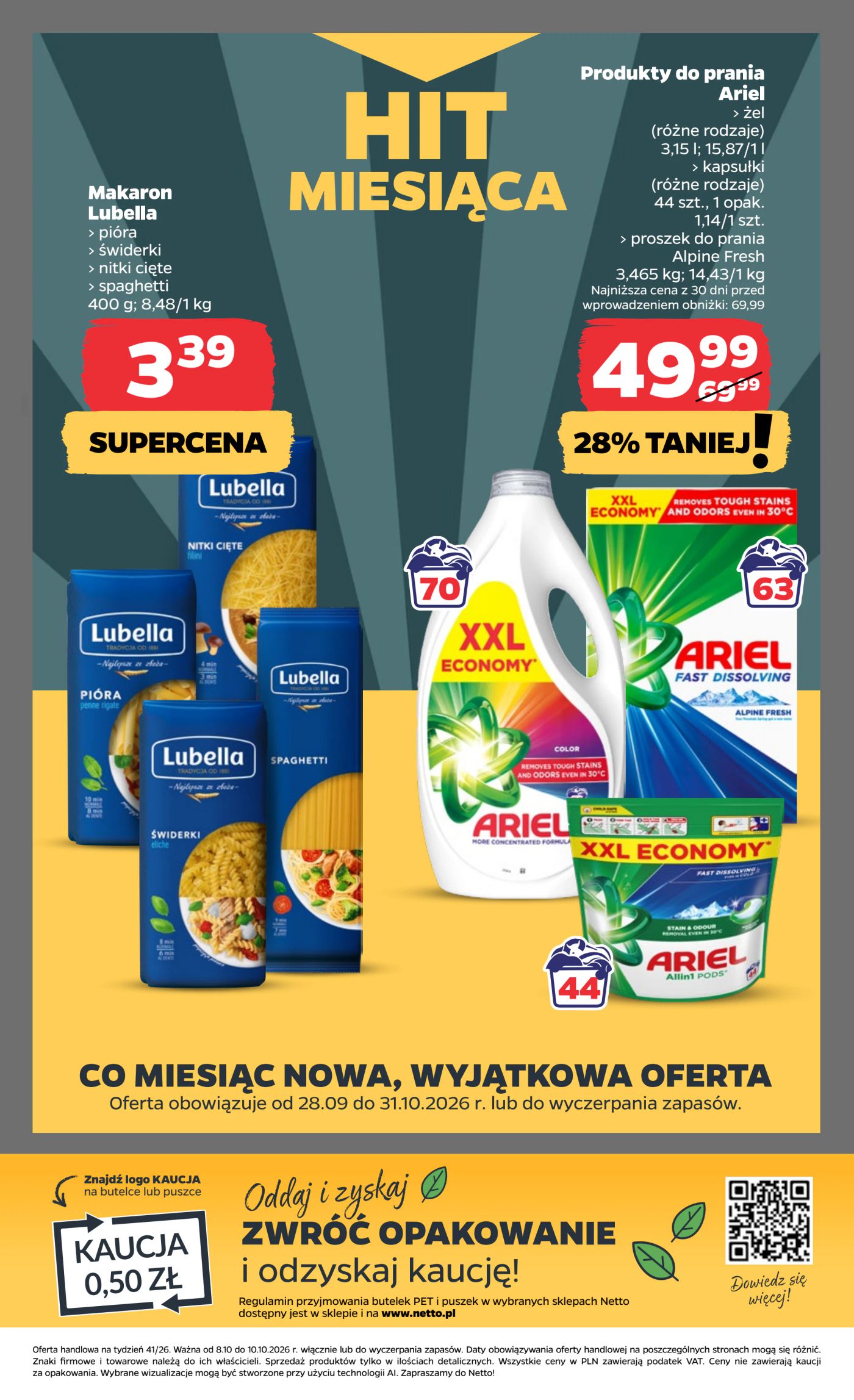 netto - Nowa gazetka Netto - Food ważna od 08.10.2026 do 10.10.2026 - page: 27