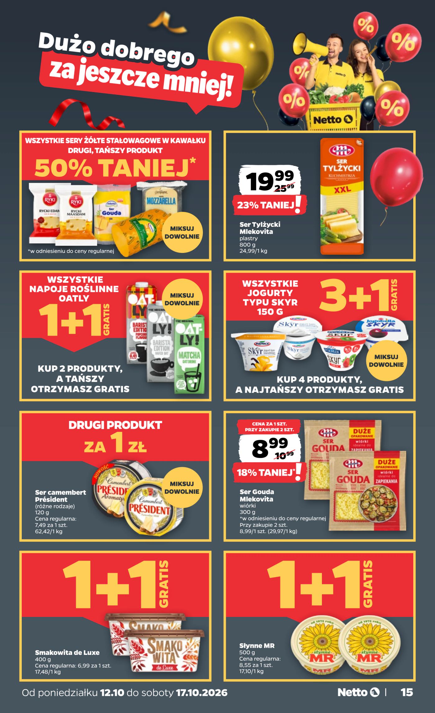 netto - Nowa gazetka Netto - Food ważna od 12.10.2026 do 17.10.2026 - page: 15