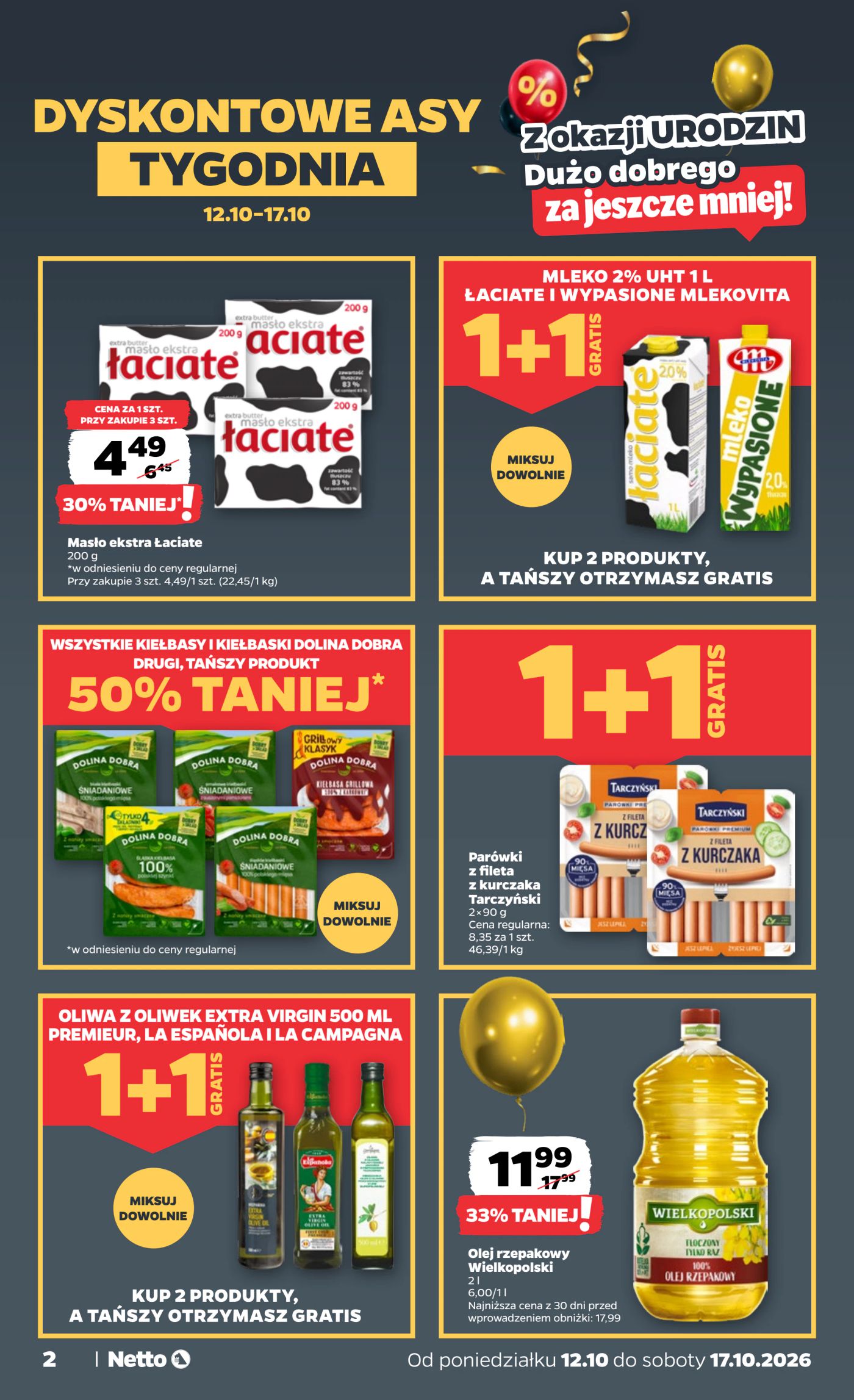 netto - Nowa gazetka Netto - Food ważna od 12.10.2026 do 17.10.2026 - page: 2
