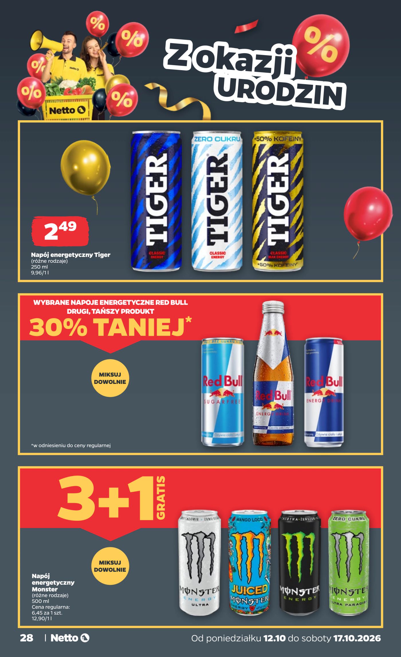 netto - Nowa gazetka Netto - Food ważna od 12.10.2026 do 17.10.2026 - page: 28