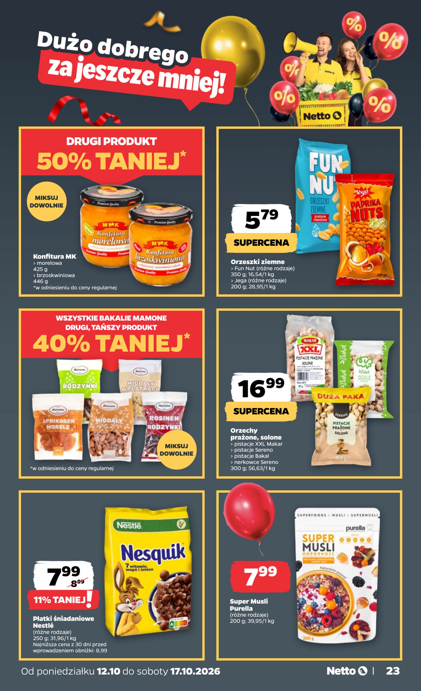 netto - Nowa gazetka Netto - Food ważna od 12.10.2026 do 17.10.2026 - page: 23