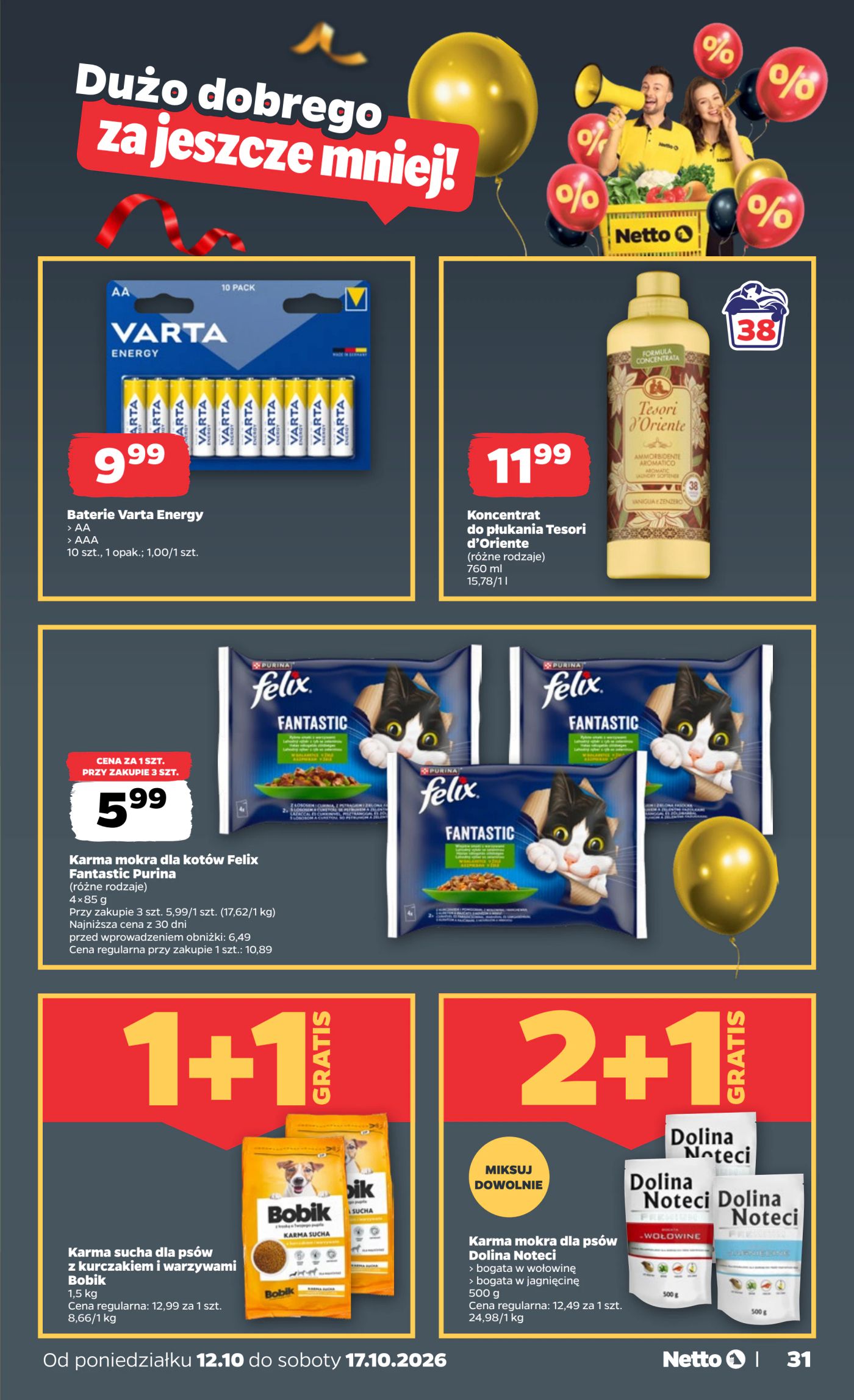 netto - Nowa gazetka Netto - Food ważna od 12.10.2026 do 17.10.2026 - page: 31