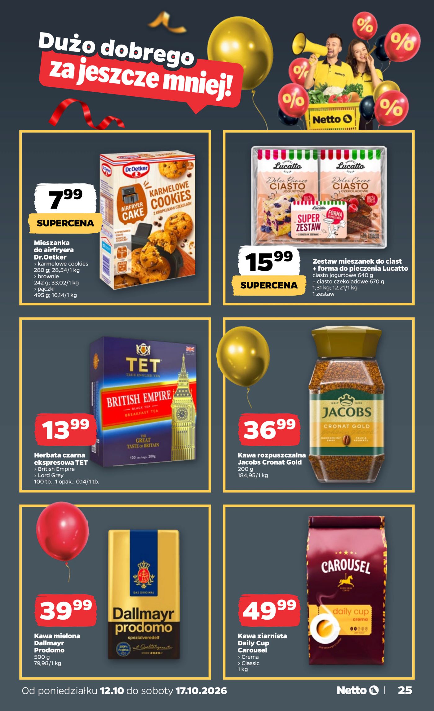 netto - Nowa gazetka Netto - Food ważna od 12.10.2026 do 17.10.2026 - page: 25