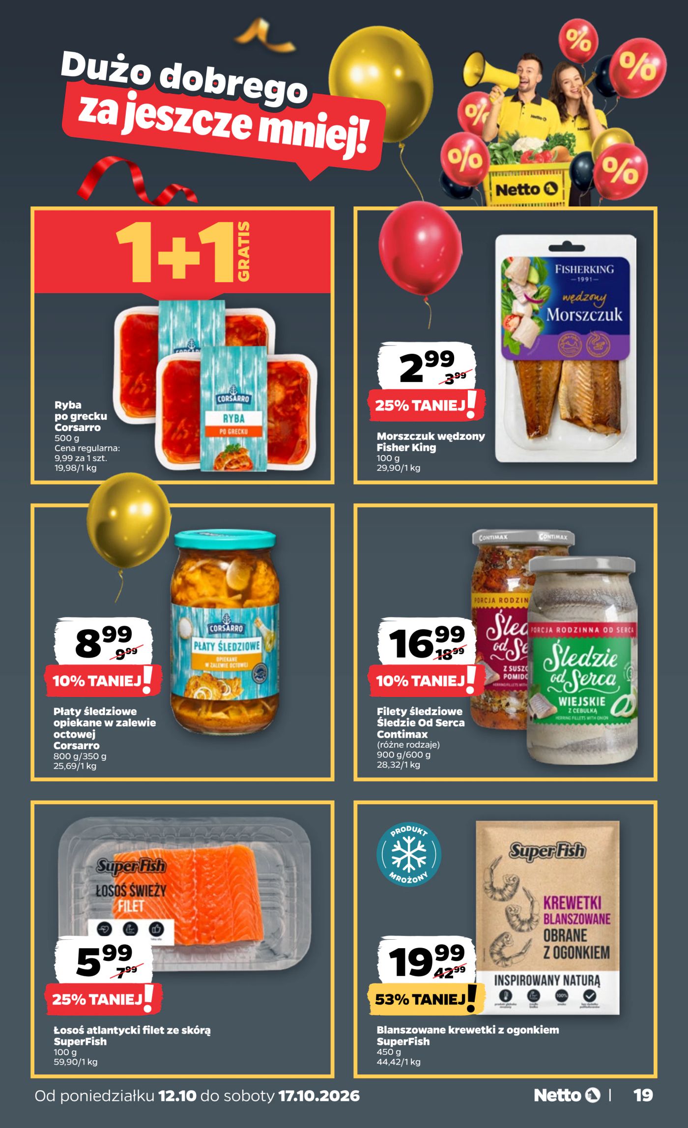 netto - Nowa gazetka Netto - Food ważna od 12.10.2026 do 17.10.2026 - page: 19