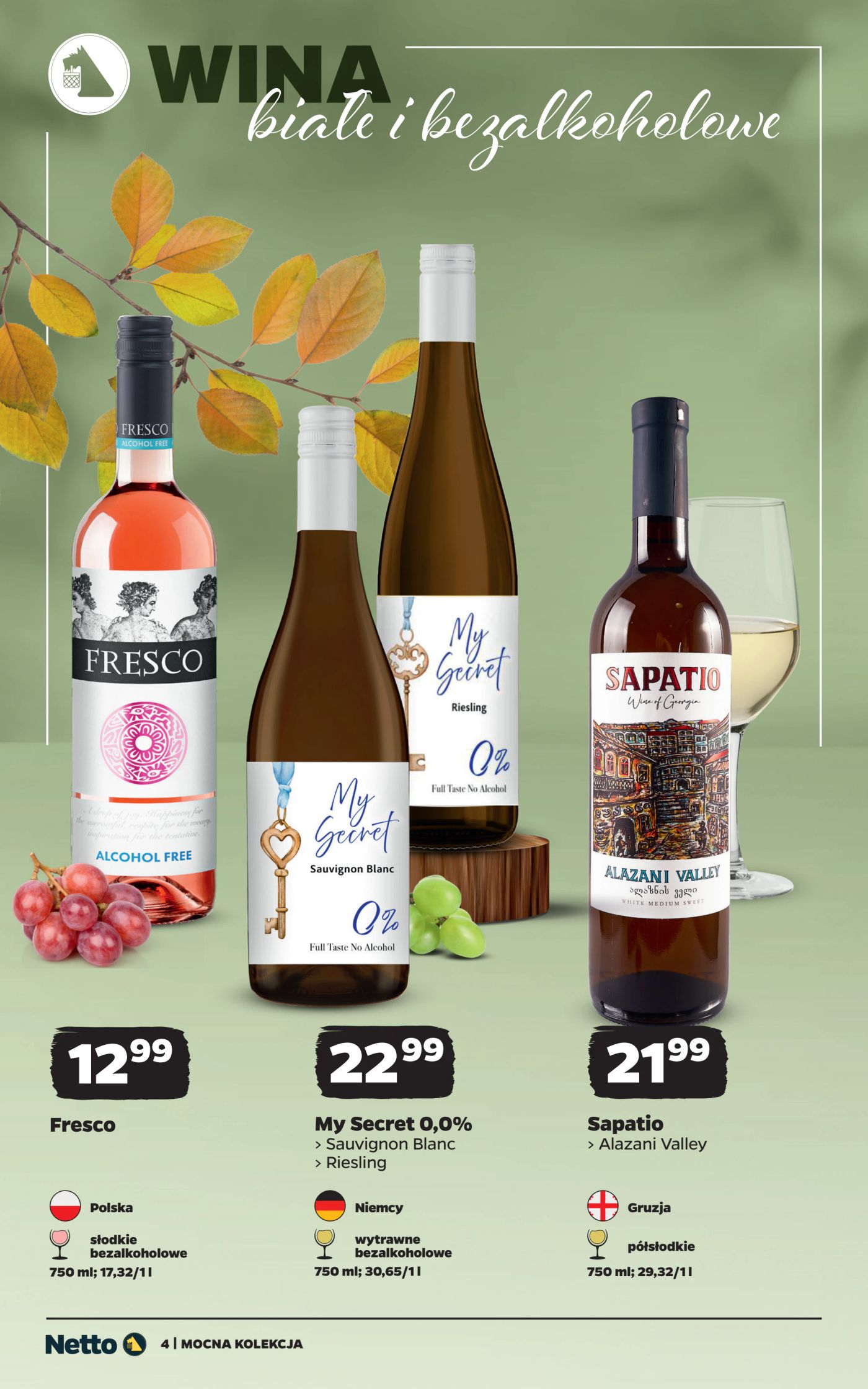 netto - Aktualna gazetka Netto - Wina ważna od 12.10.2026 do 24.10.2026 - page: 4