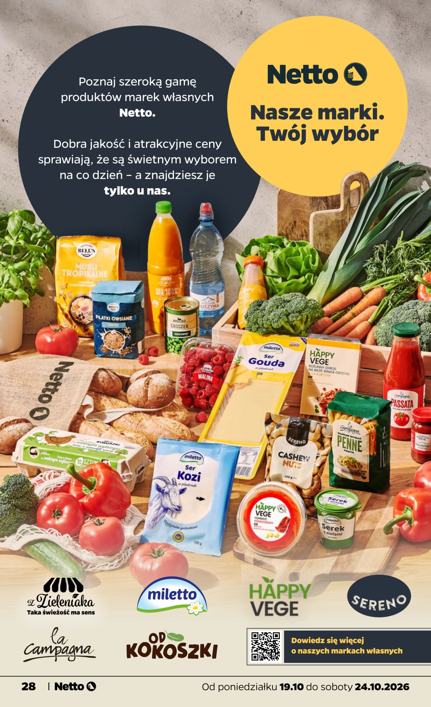 netto - Nowa gazetka Netto - Food ważna od 19.10.2026 do 24.10.2026 - page: 28