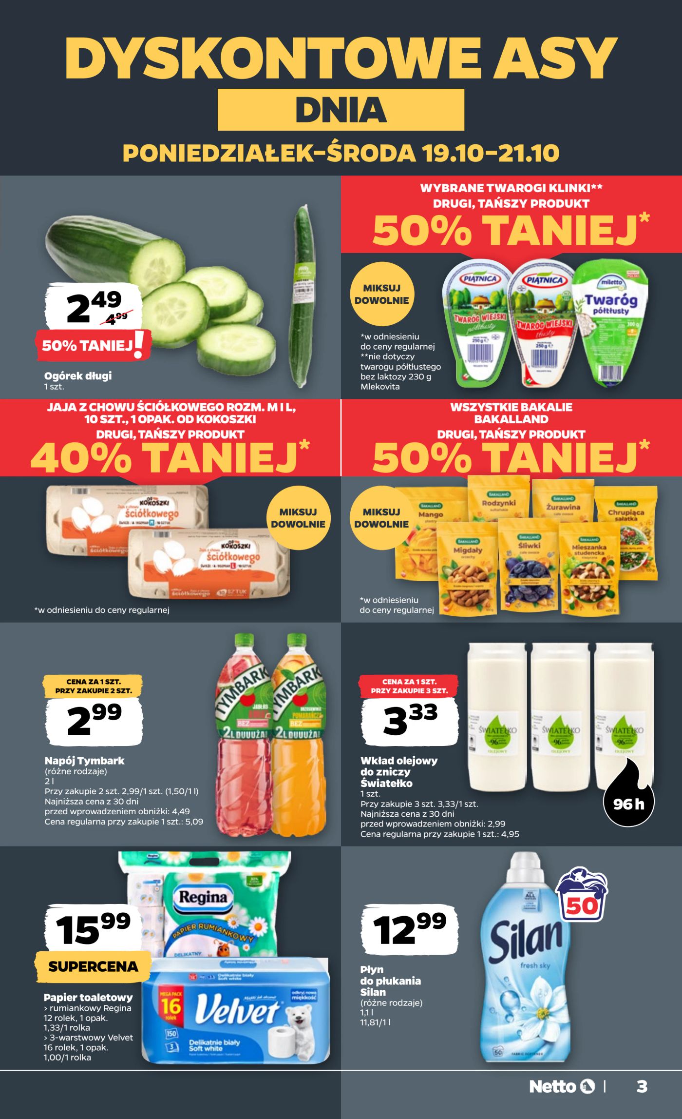 netto - Nowa gazetka Netto - Food ważna od 19.10.2026 do 24.10.2026 - page: 3
