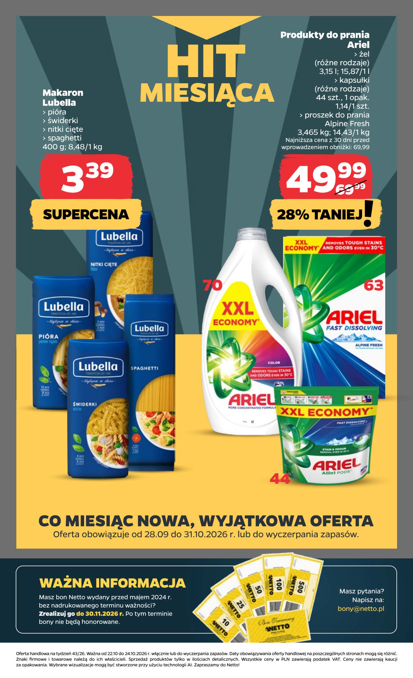 netto - Nowa gazetka Netto - Non Food ważna od 22.10.2026 do 24.10.2026 - page: 28