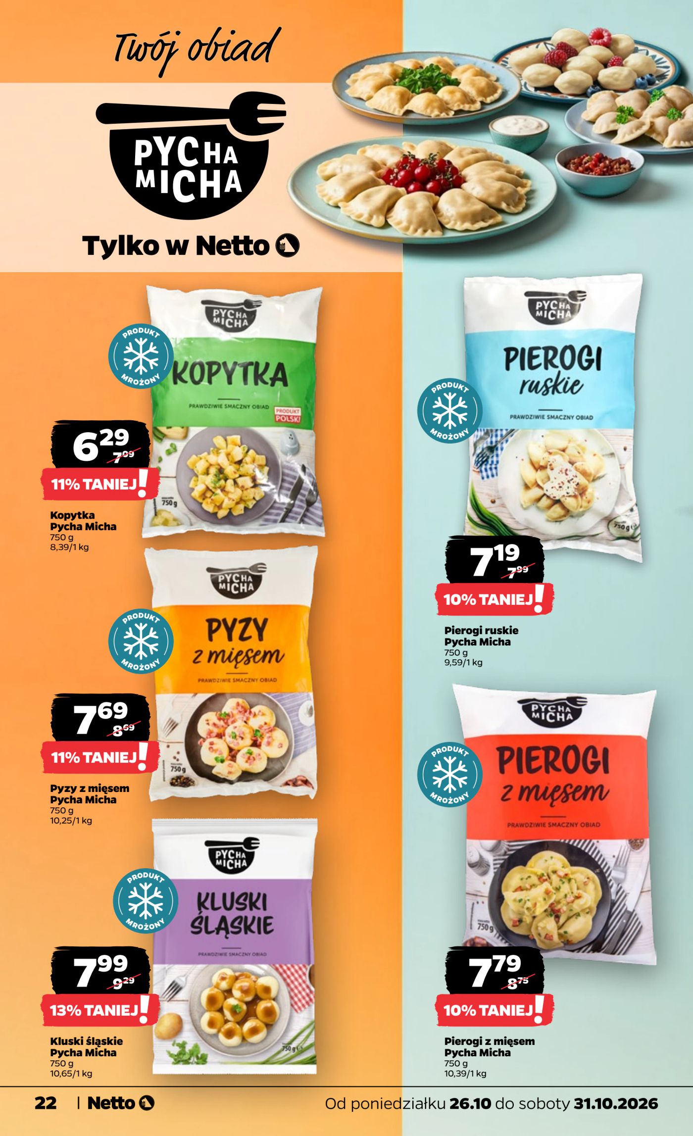 netto - Nowa gazetka Netto - Food ważna od 26.10.2026 do 31.10.2026 - page: 22