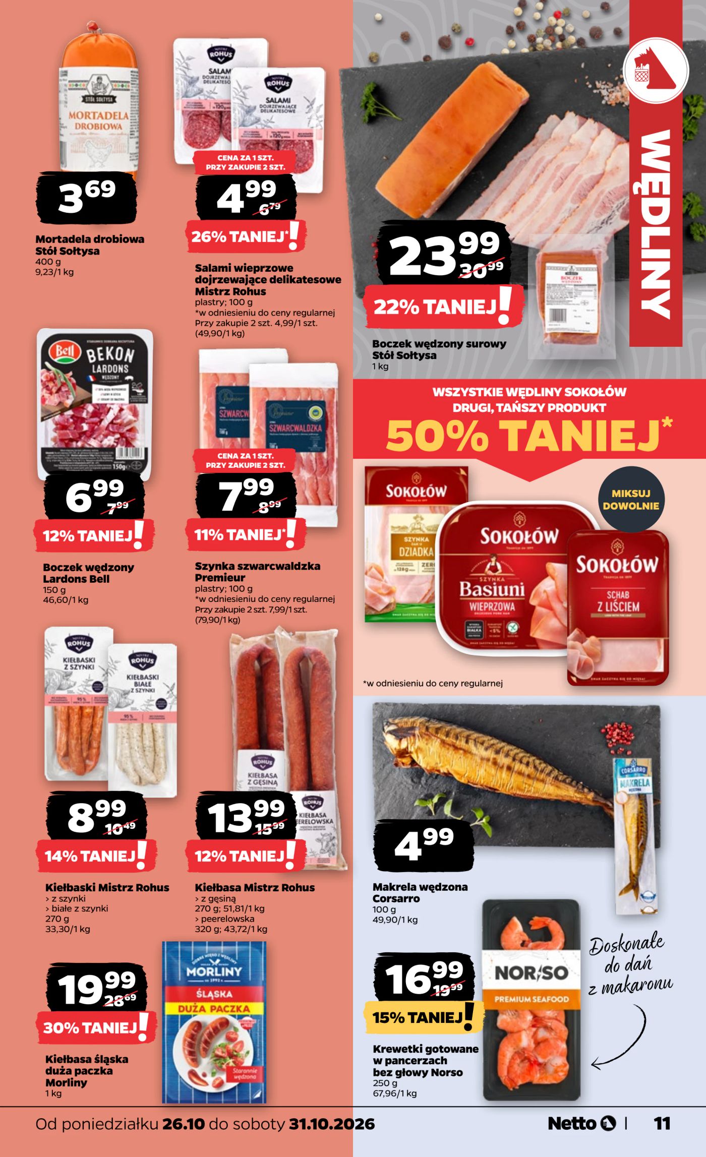 netto - Nowa gazetka Netto - Food ważna od 26.10.2026 do 31.10.2026 - page: 11