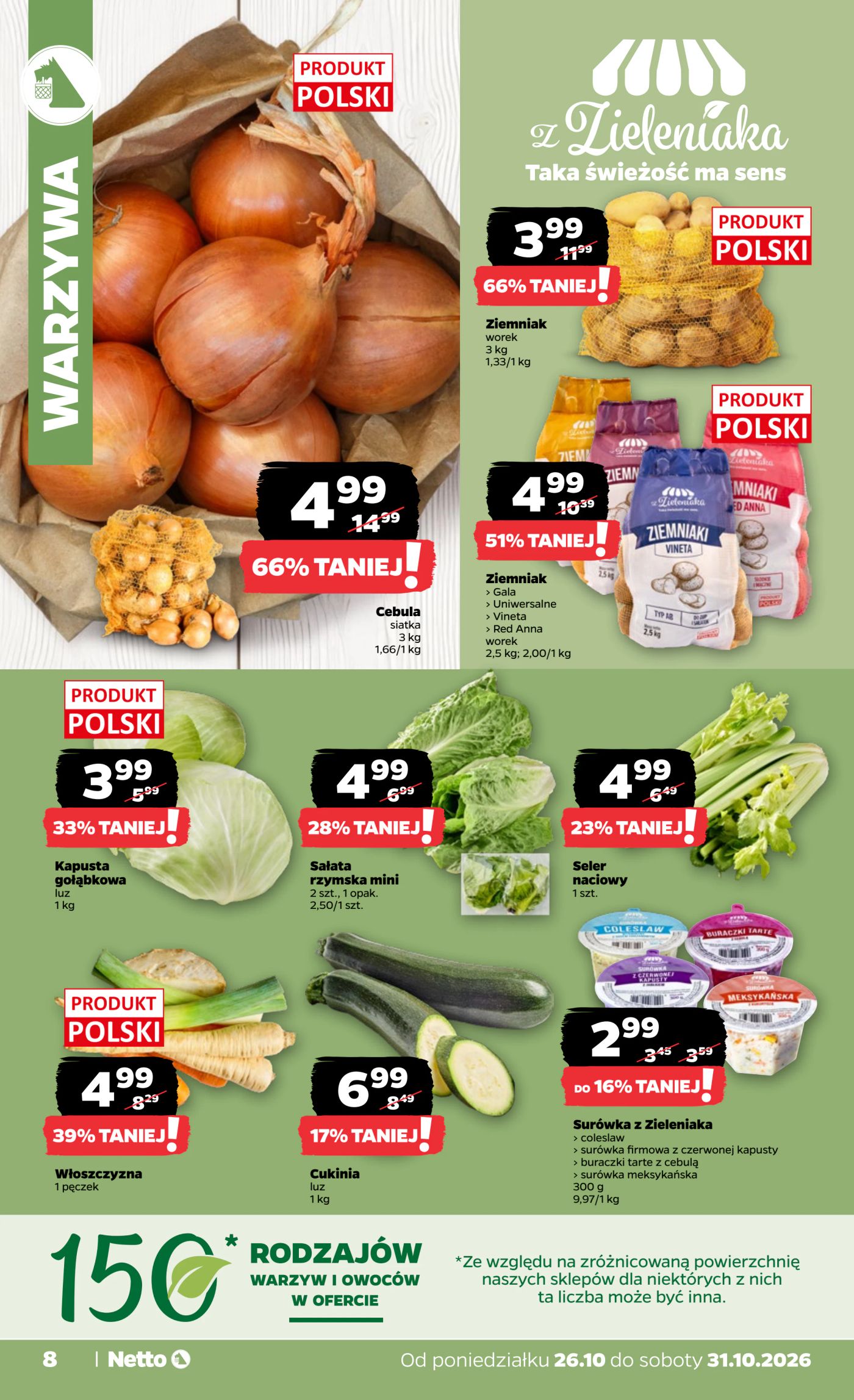 netto - Nowa gazetka Netto - Food ważna od 26.10.2026 do 31.10.2026 - page: 8