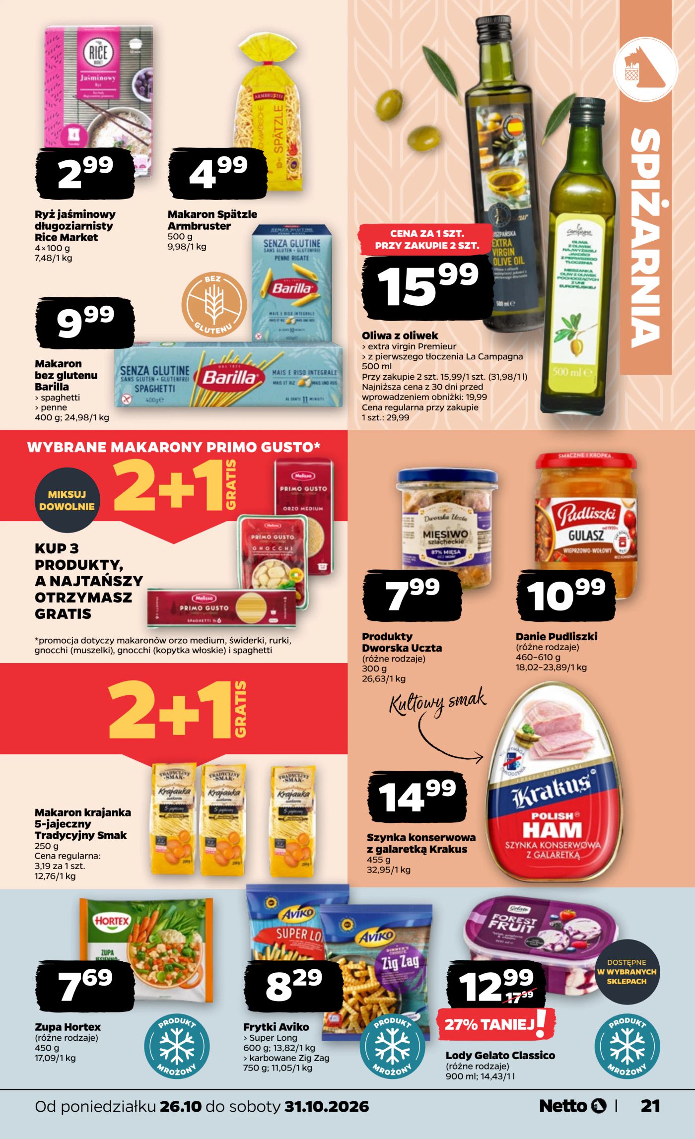 netto - Nowa gazetka Netto - Food ważna od 26.10.2026 do 31.10.2026 - page: 21