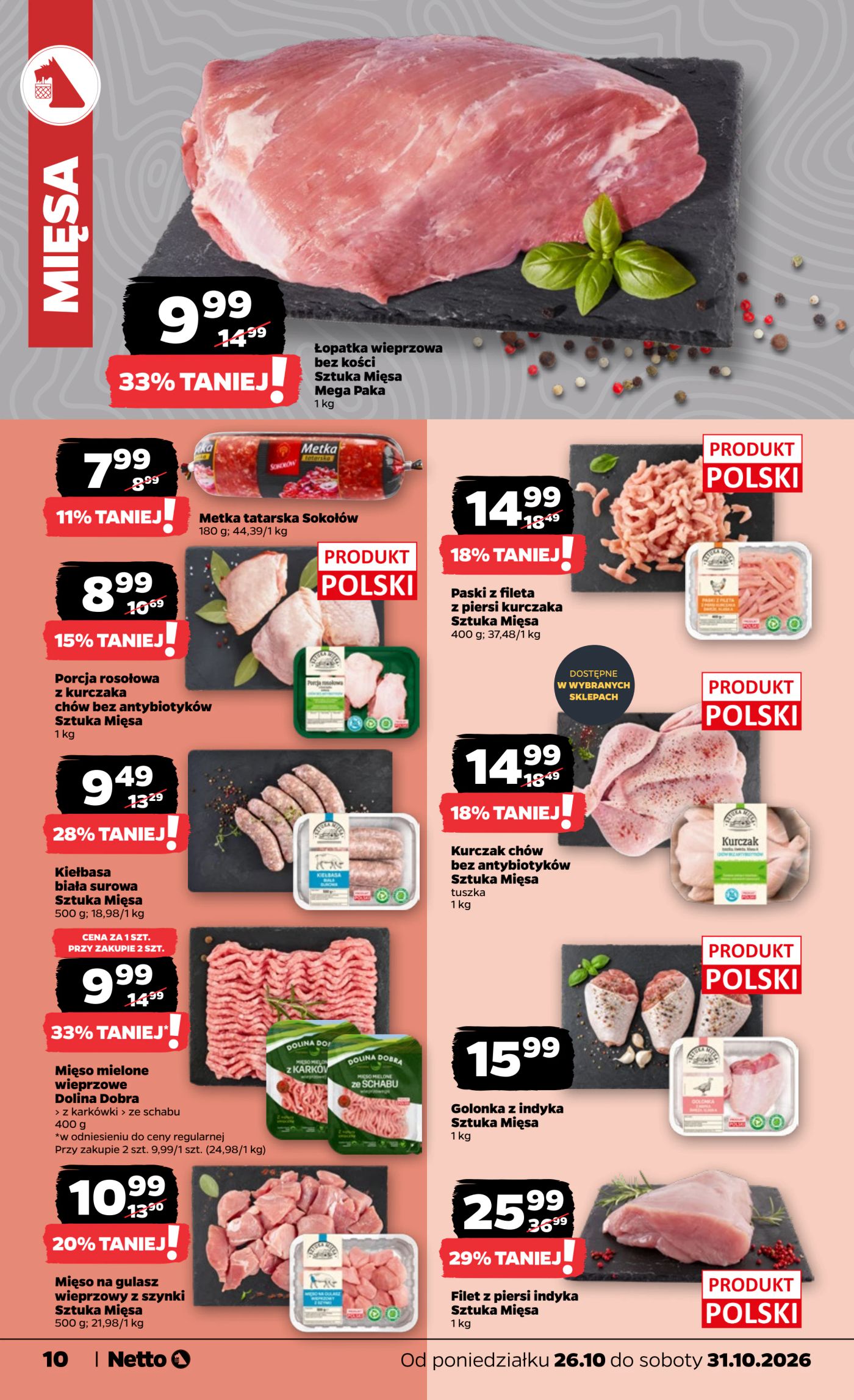 netto - Nowa gazetka Netto - Food ważna od 26.10.2026 do 31.10.2026 - page: 10