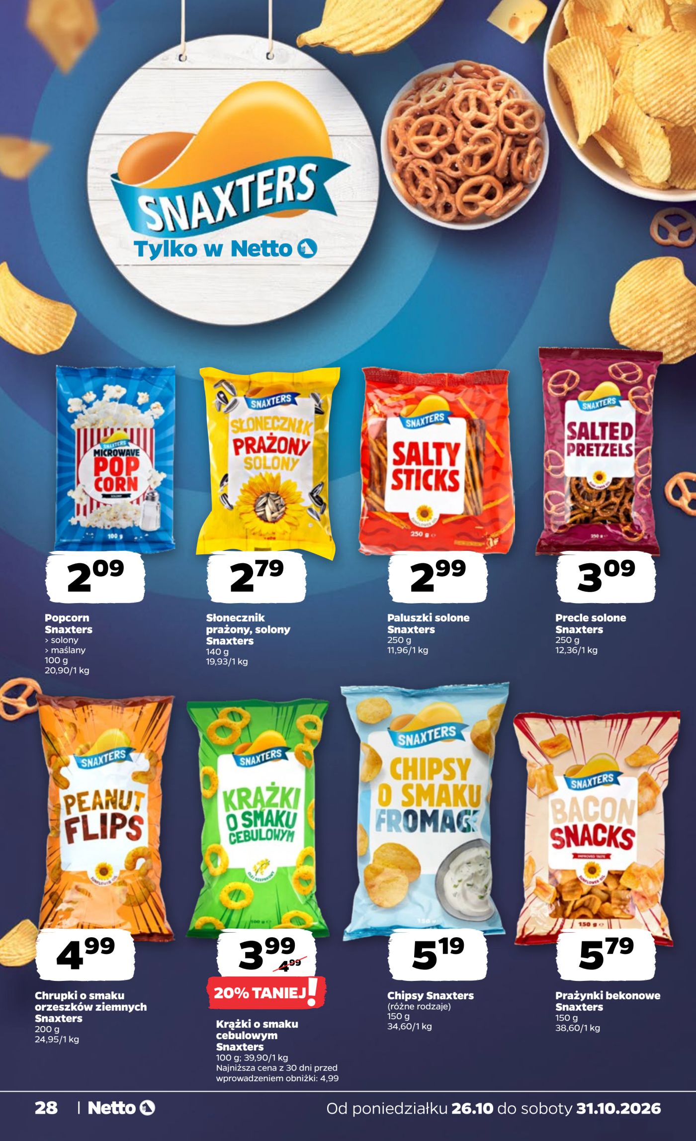 netto - Nowa gazetka Netto - Food ważna od 26.10.2026 do 31.10.2026 - page: 28
