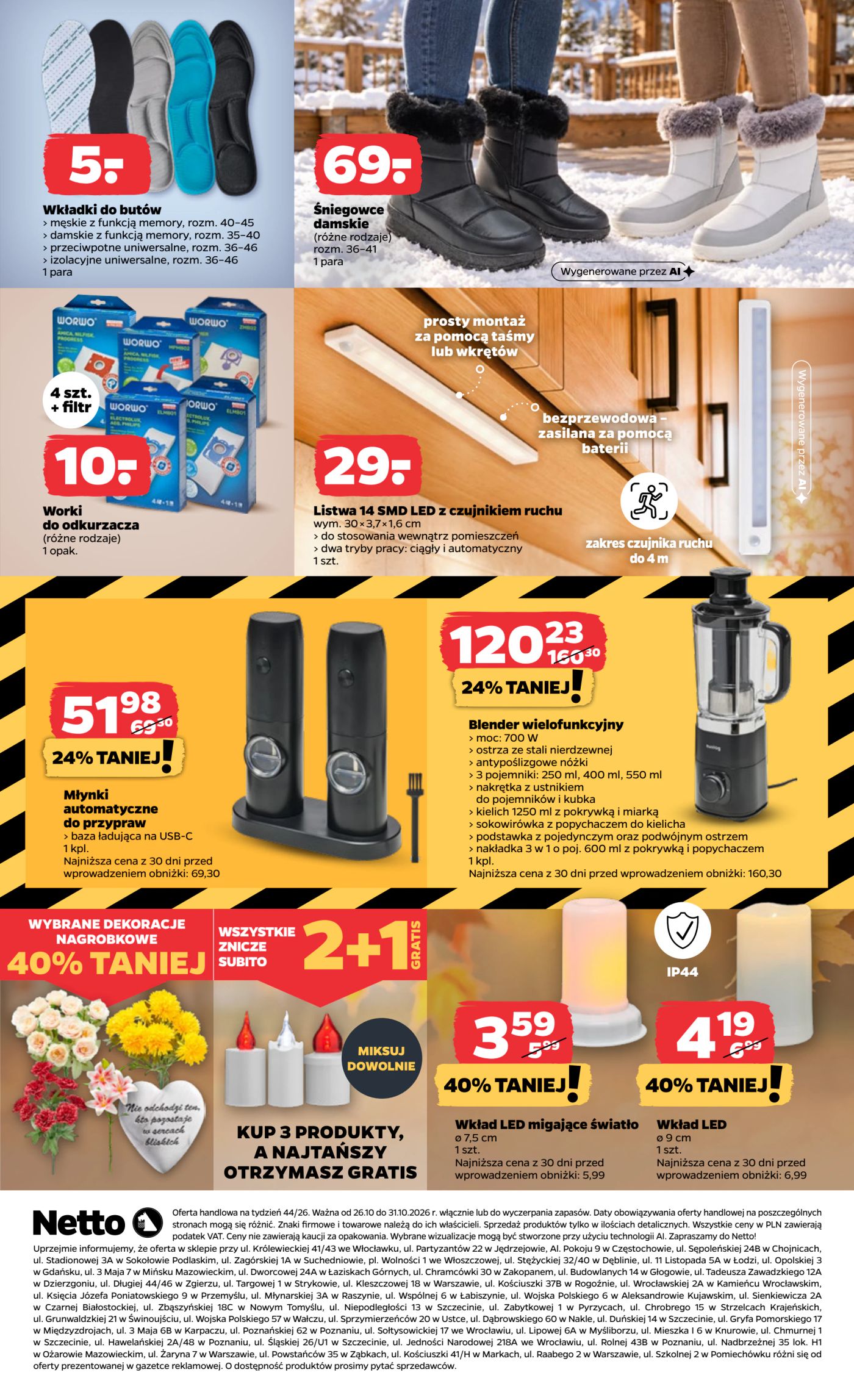netto - Nowa gazetka Netto - Non Food ważna od 26.10.2026 do 31.10.2026 - page: 3