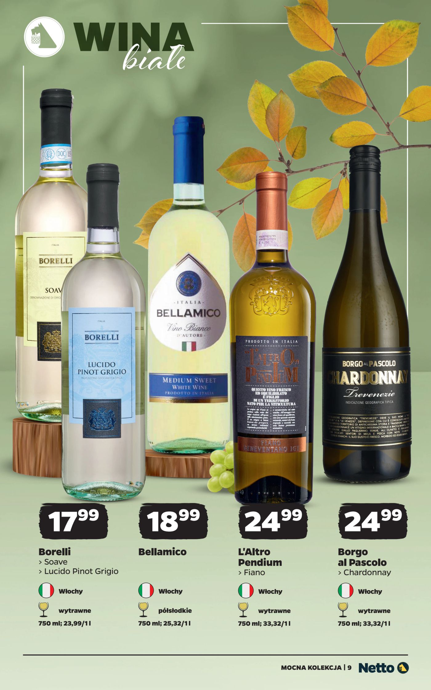 netto - Aktualna gazetka Netto - Mocna kolekcja wina ważna od 26.10.2026 do 07.11.2026 - page: 9