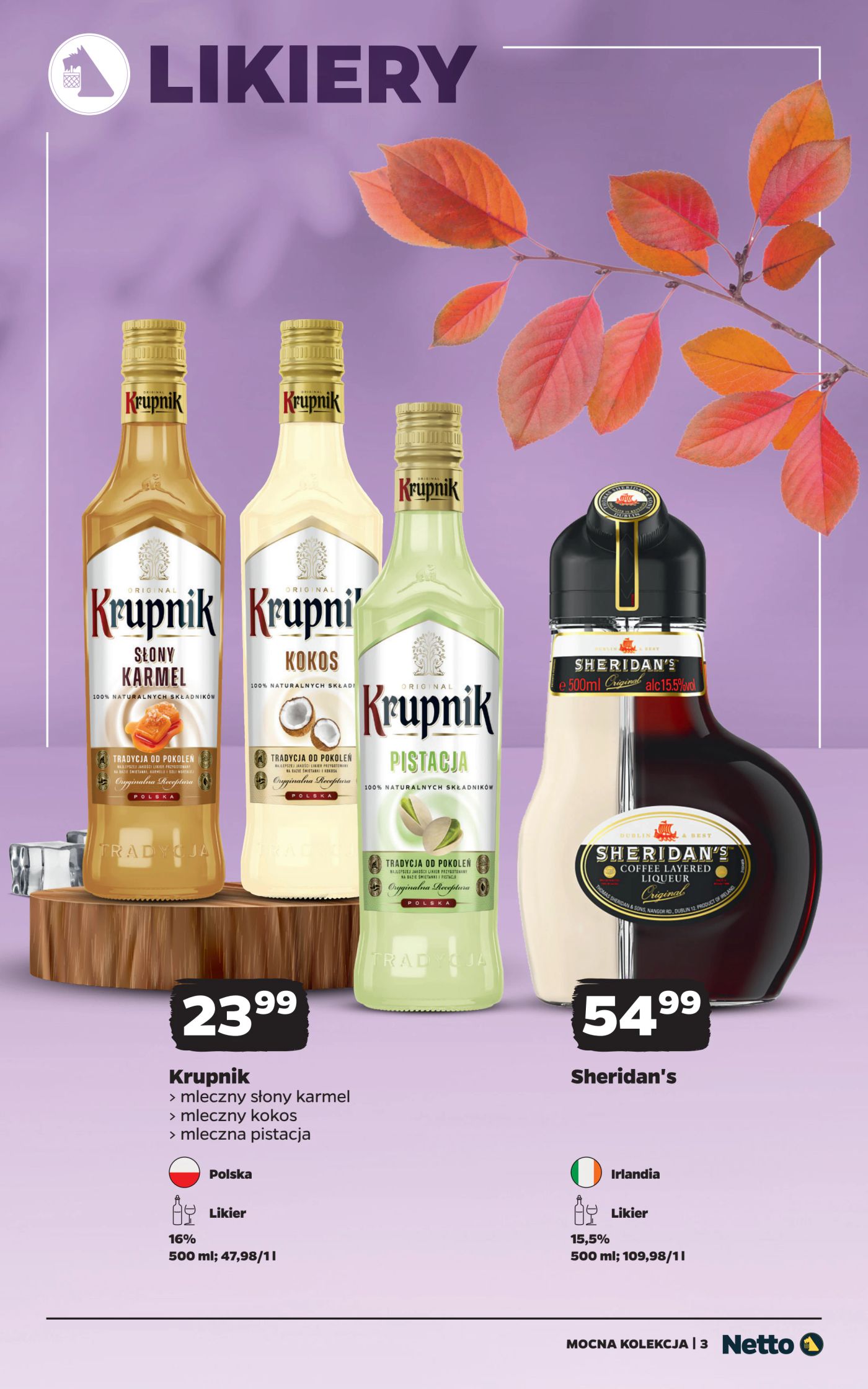 netto - Aktualna gazetka Netto - Mocne alkohole ważna od 26.10.2026 do 07.11.2026 - page: 3