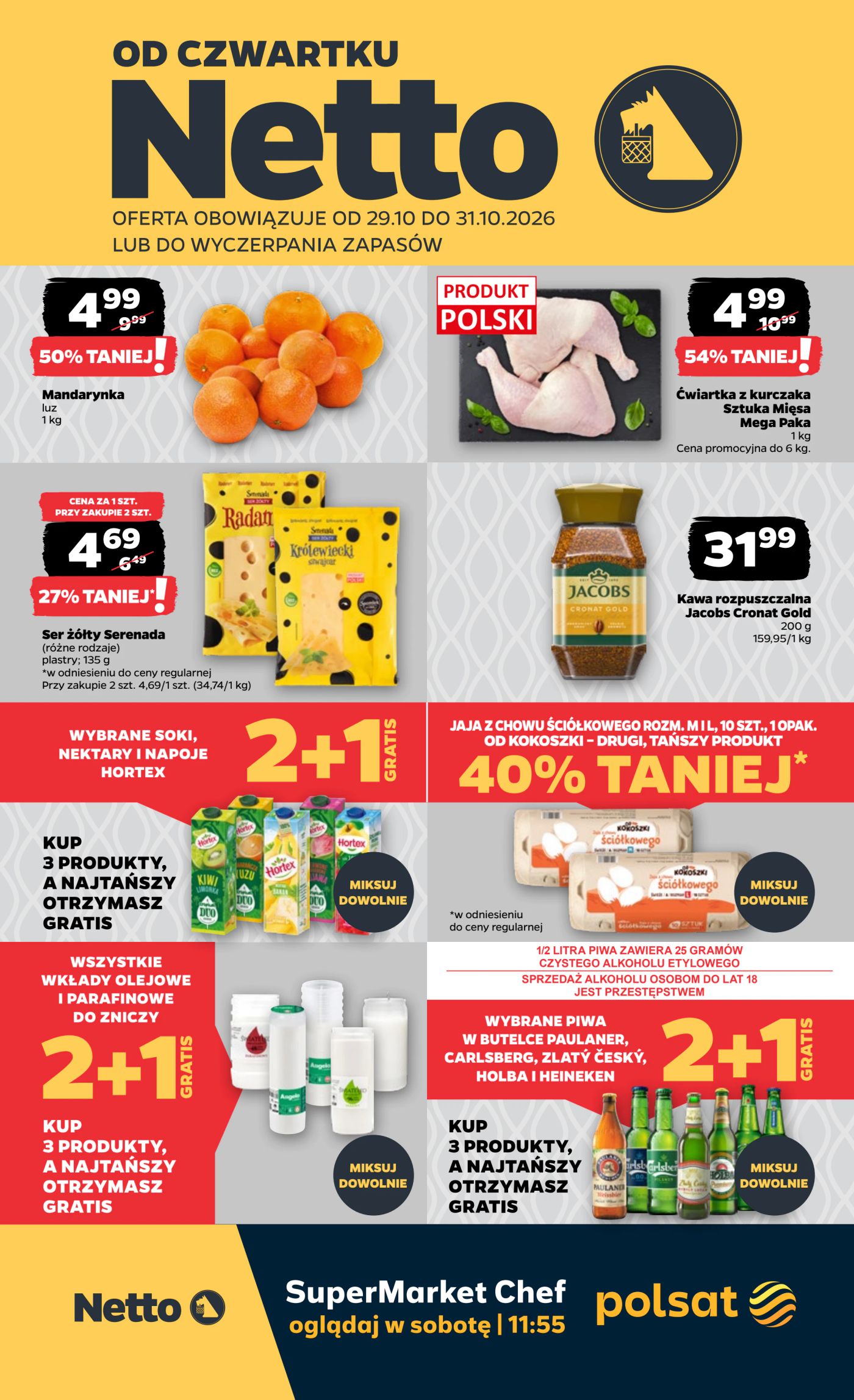 netto - Nowa gazetka Netto - Food ważna od 29.10.2026 do 31.10.2026 - page: 1