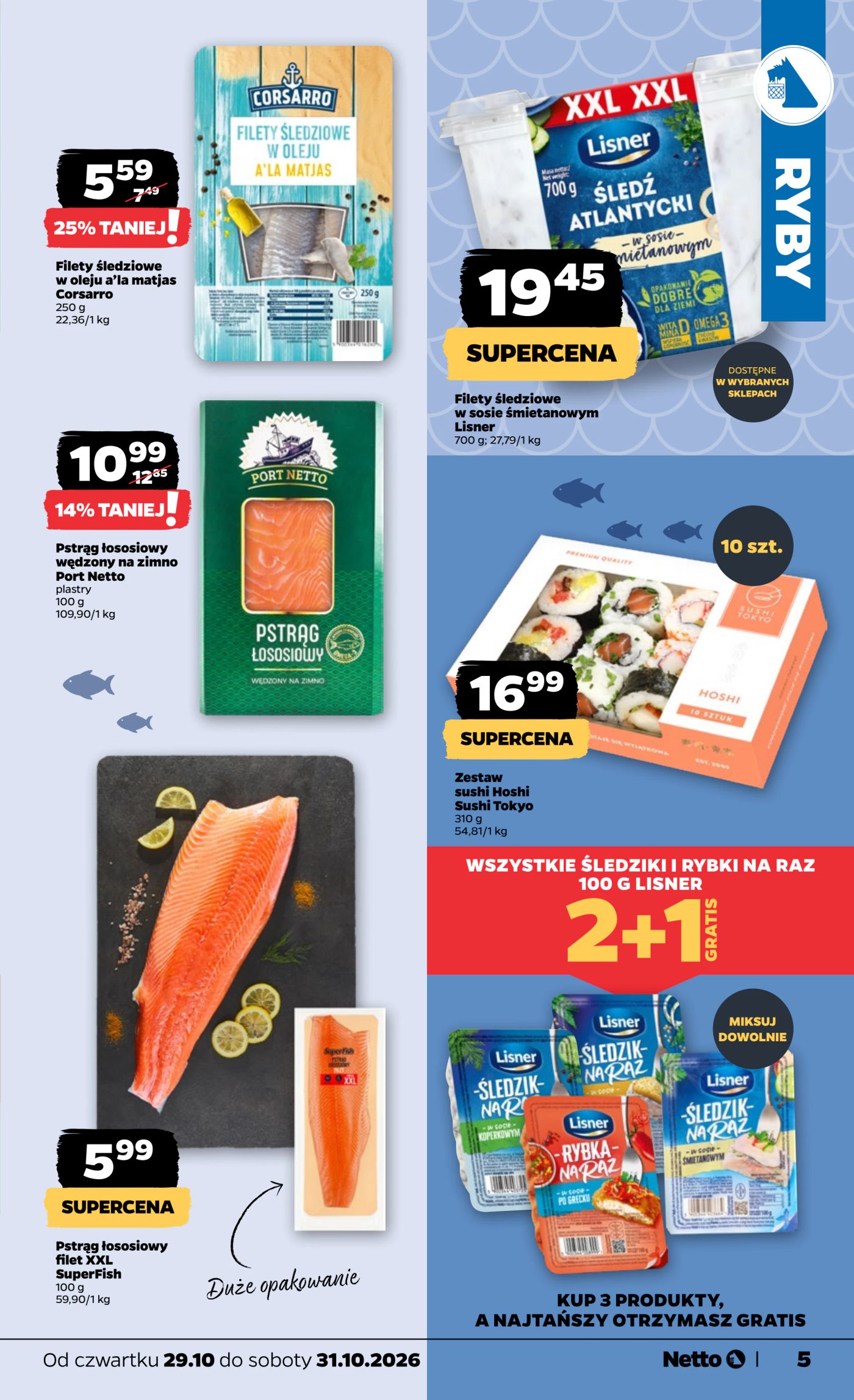 netto - Nowa gazetka Netto - Food ważna od 29.10.2026 do 31.10.2026 - page: 5