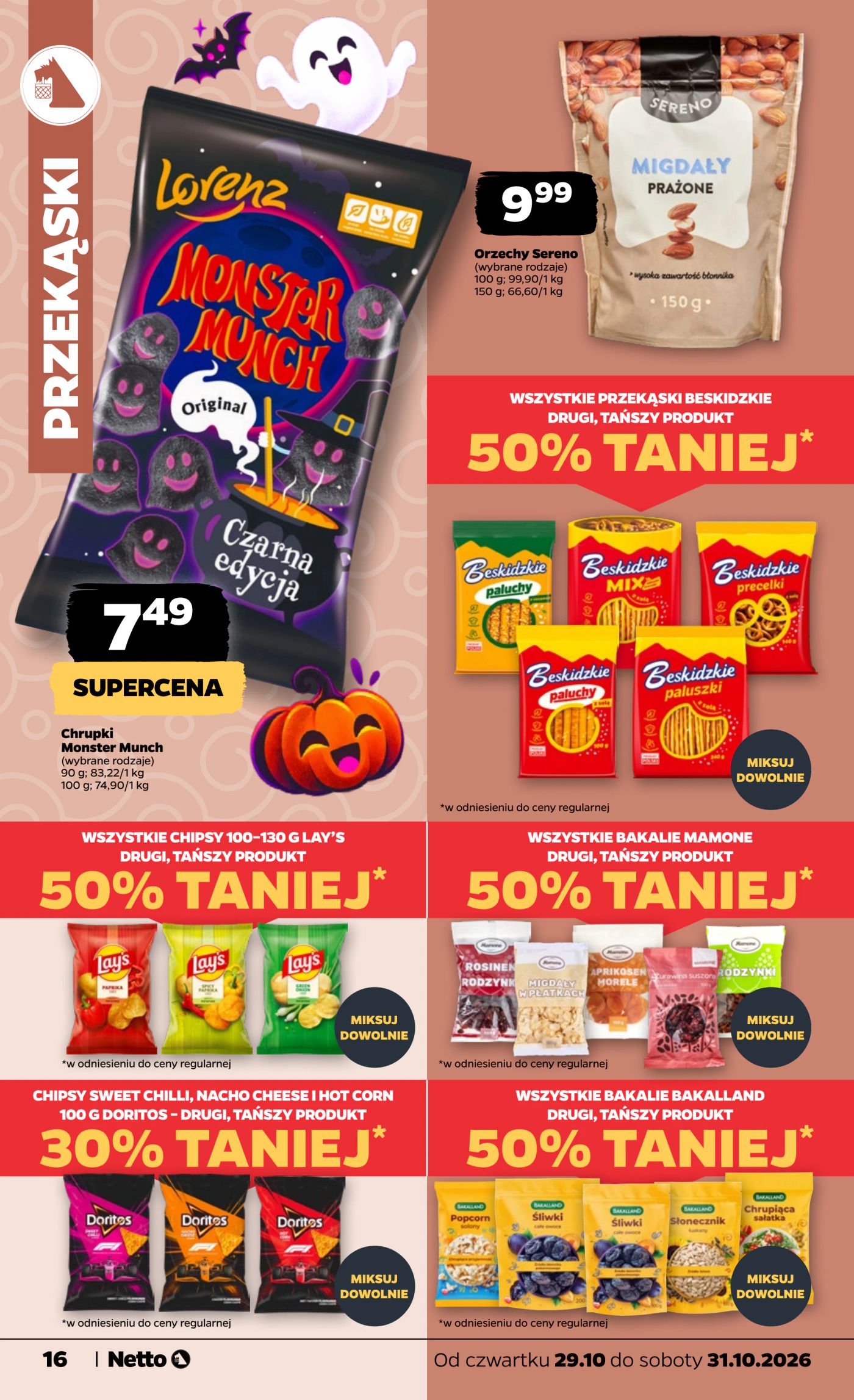 netto - Nowa gazetka Netto - Food ważna od 29.10.2026 do 31.10.2026 - page: 16